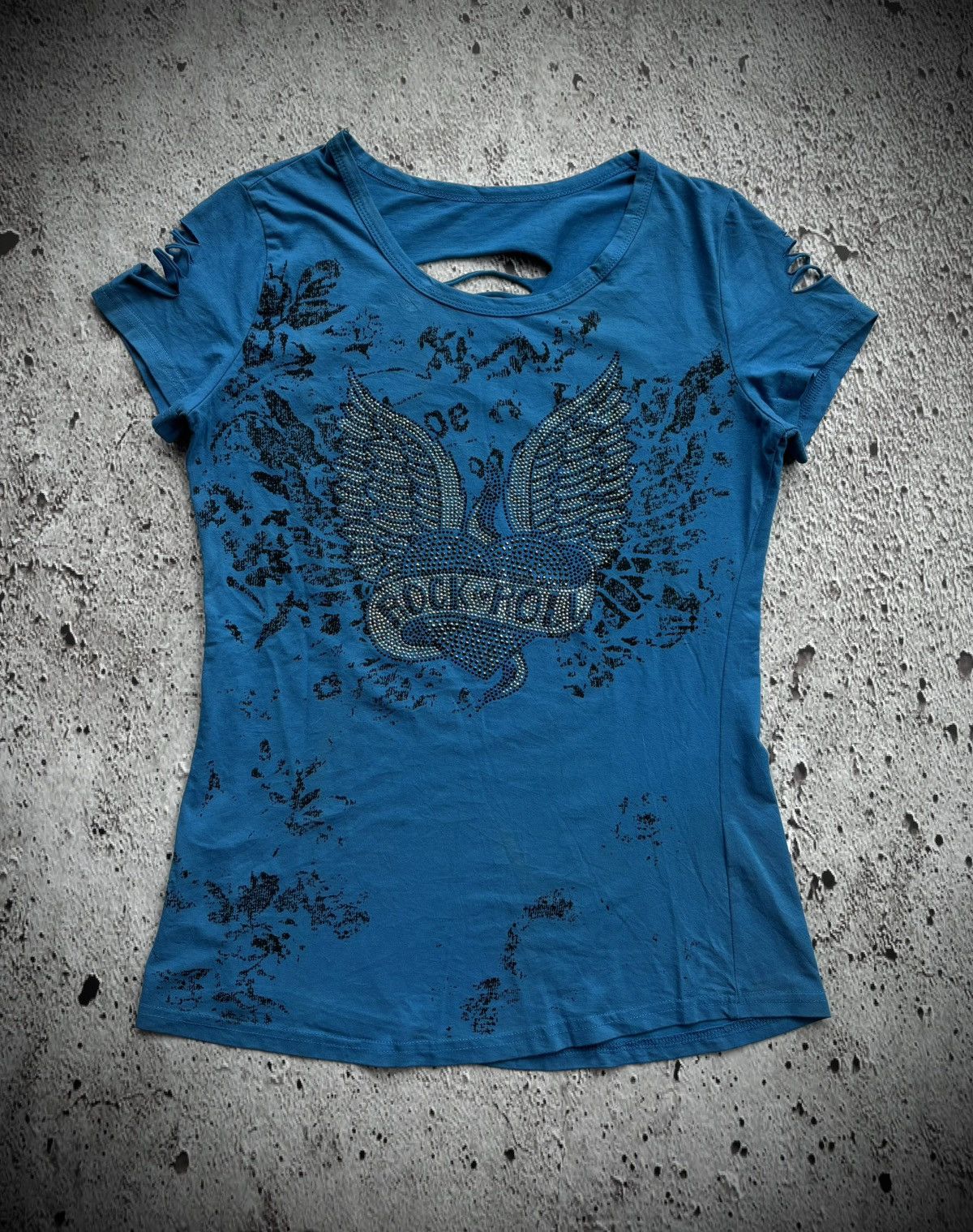 Hysteric Glamour Y2k Rock And Roll Wings Punk style Tshirt Size US M / EU 48-50 / 2 - 1 Thumbnail
