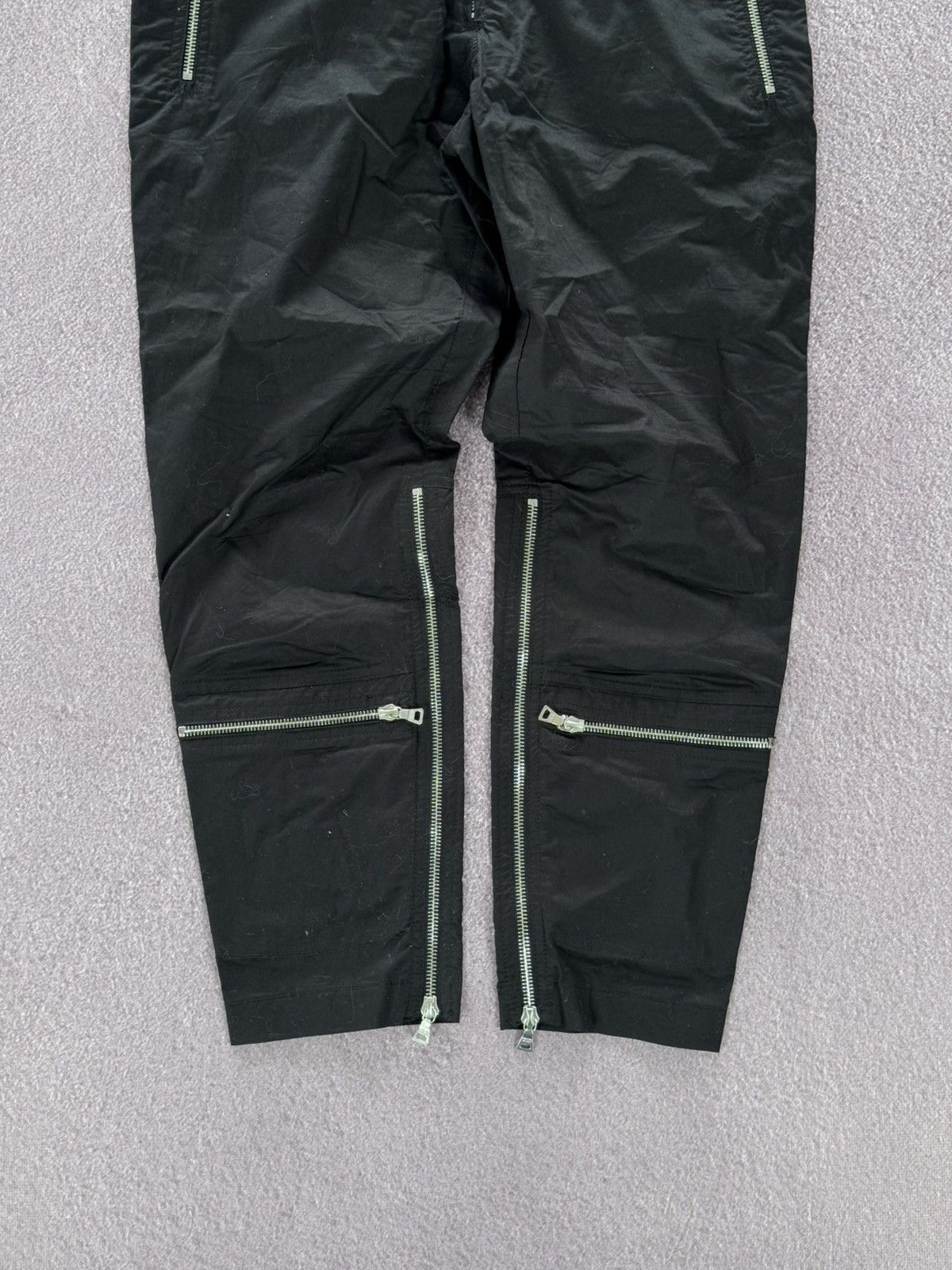 Prada Prada 00’s Archival Multi Zip Luxury Unique Pants Size 30" / US 8 / IT 44 - 4 Thumbnail