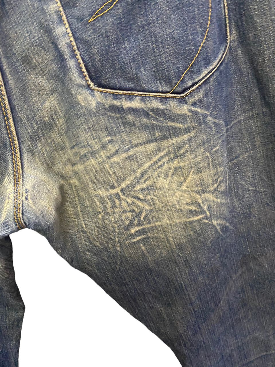 BAL 💥BEST OFFER💥VINTAGE BAL DENIM BUDDY DISTRESSED DENIM Size US 32 / EU 48 - 8 Thumbnail