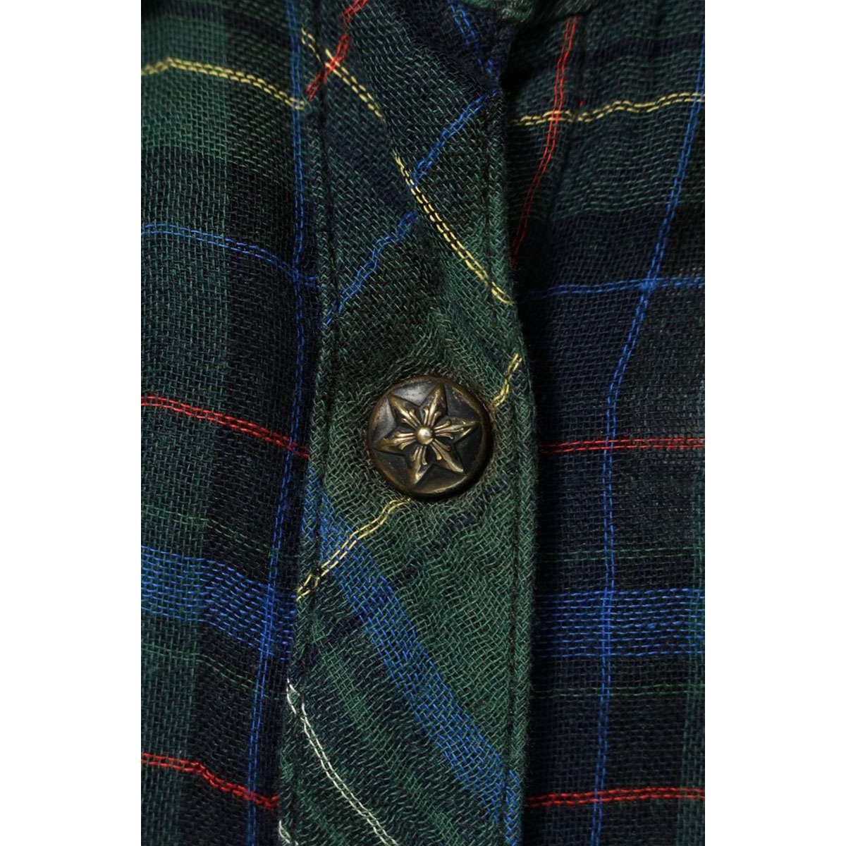 Chrome Hearts Chrome Hearts Star Button Cross Patch Shirt Size US XS / EU 42 / 0 - 4 Thumbnail