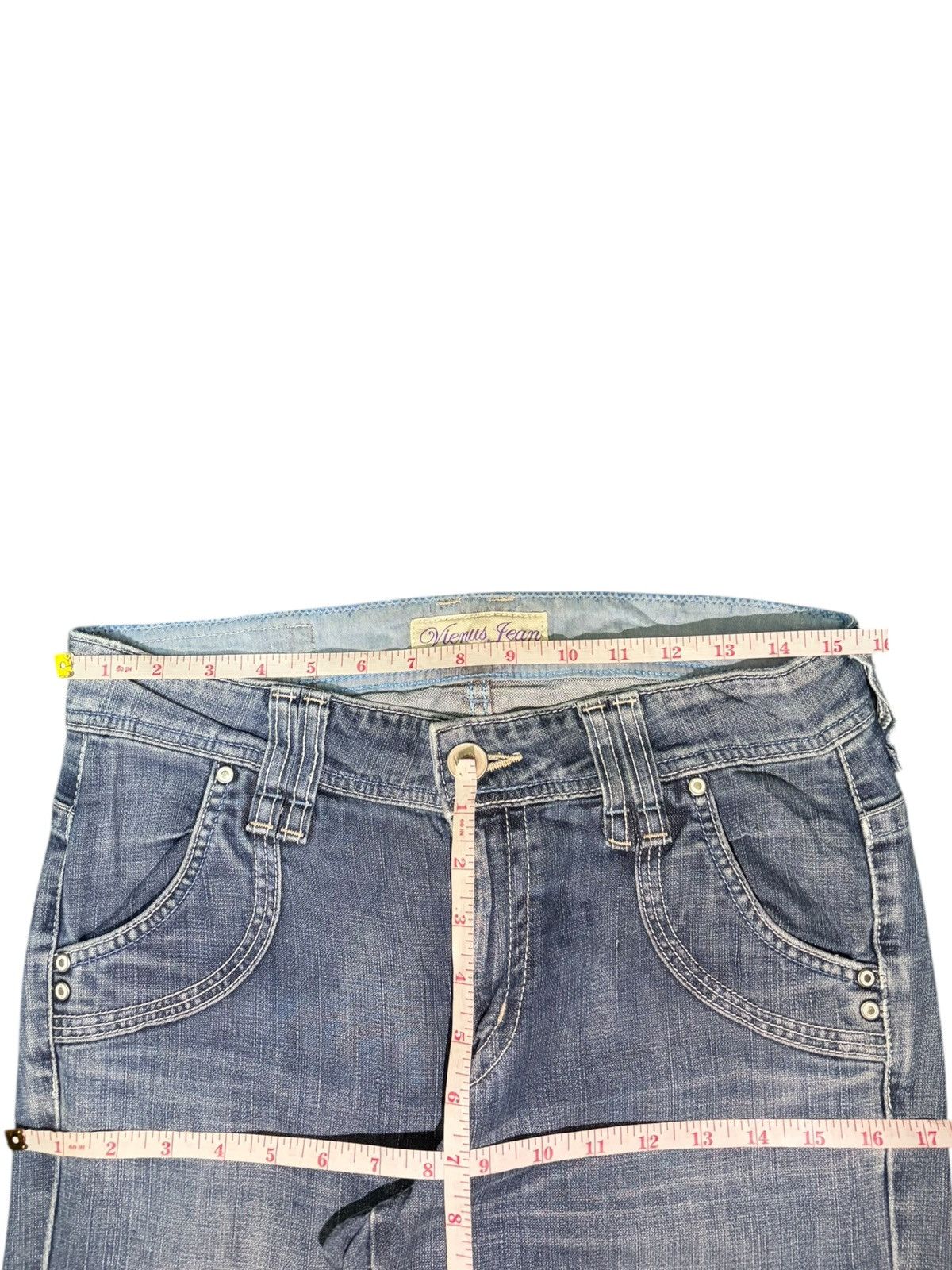 Edwin Vintage Japanese Edwin Something Distress Flare Jeans Size 31" - 6 Thumbnail