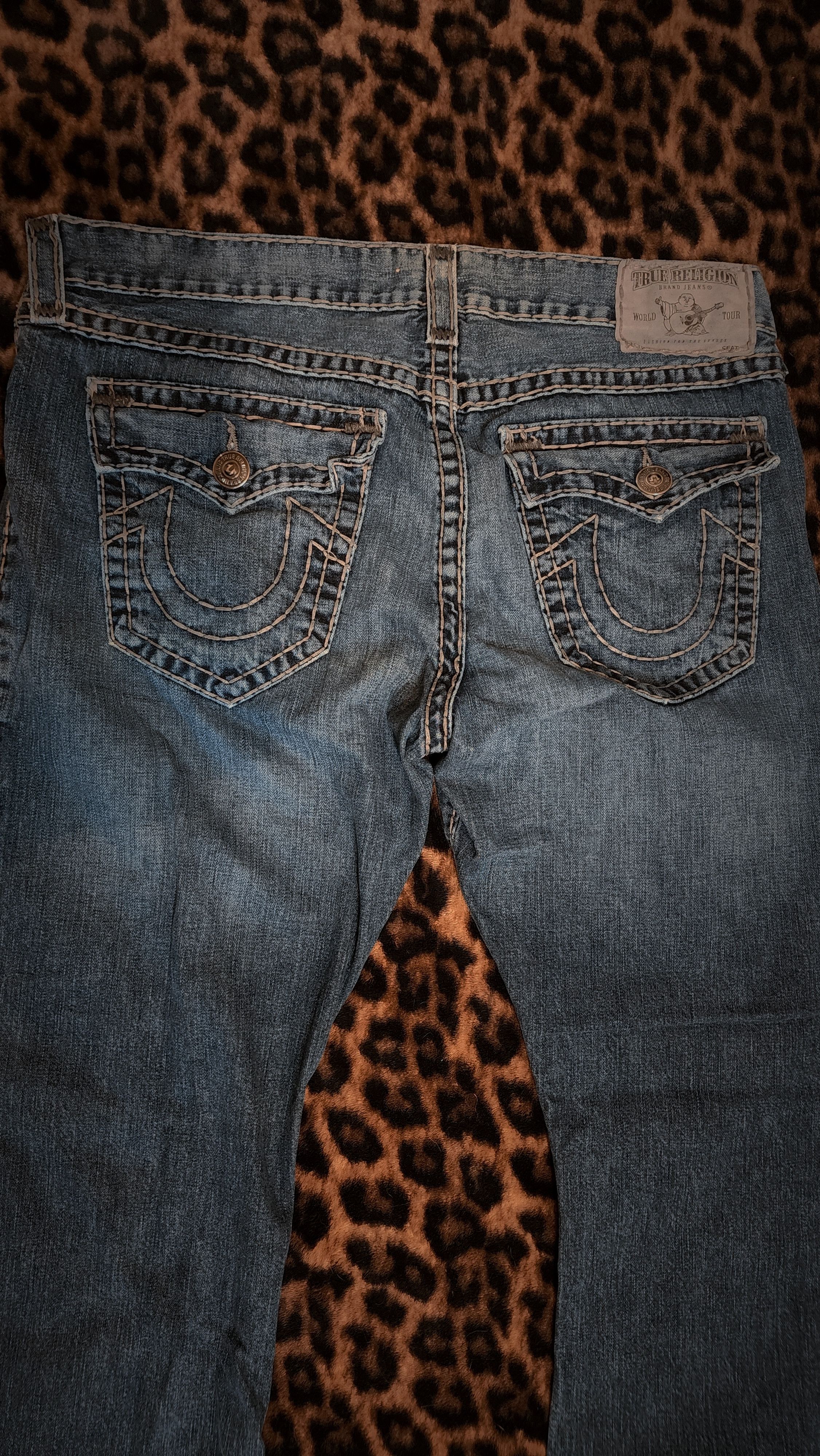 True Religion True Religion Super T Vintage Jeans Size US 36 / EU 52 - 2 Thumbnail