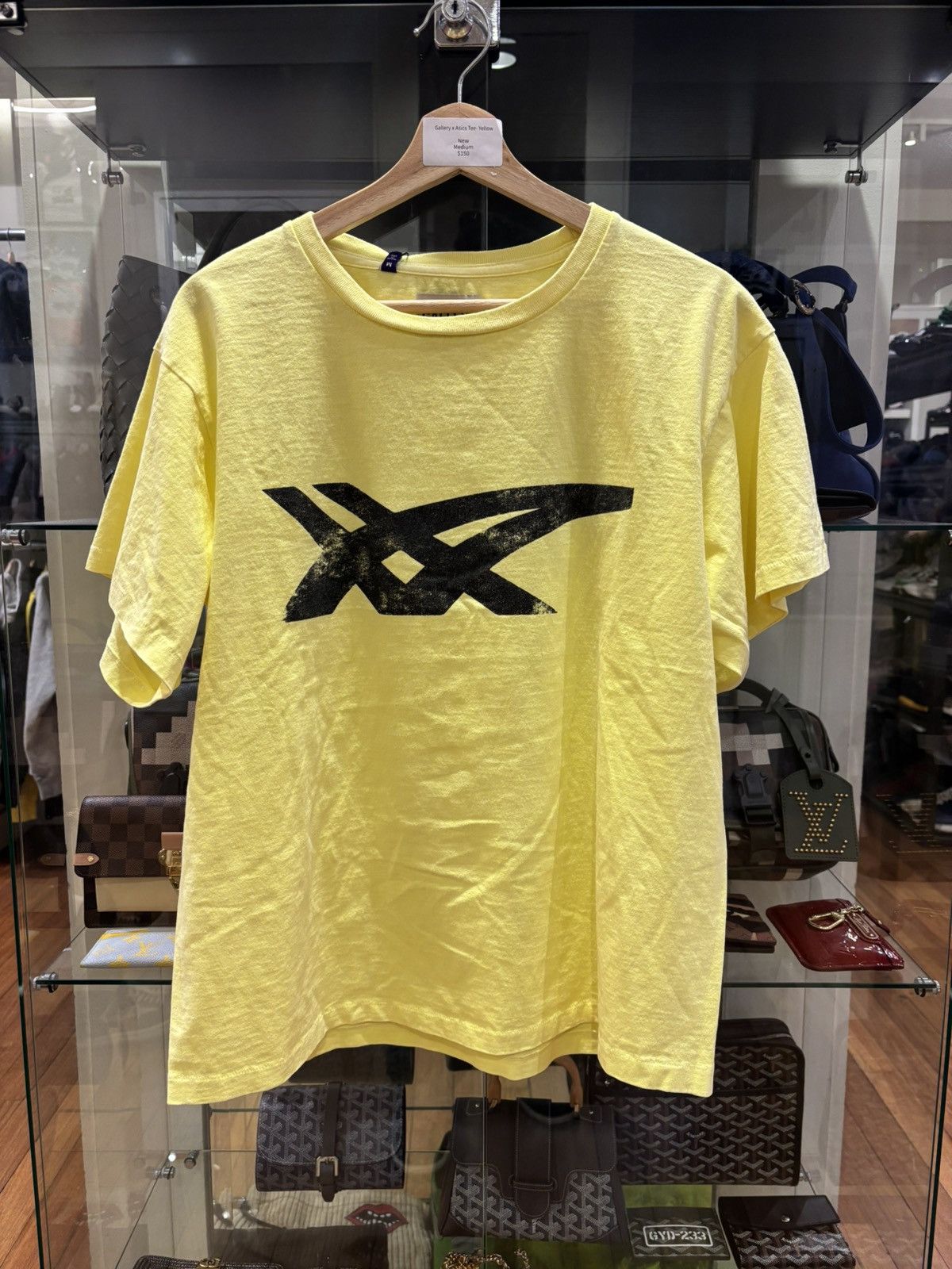 Gallery Dept. Gallery Dept. X Asics Tee - Yellow Size US M / EU 48-50 / 2 - 1 Thumbnail
