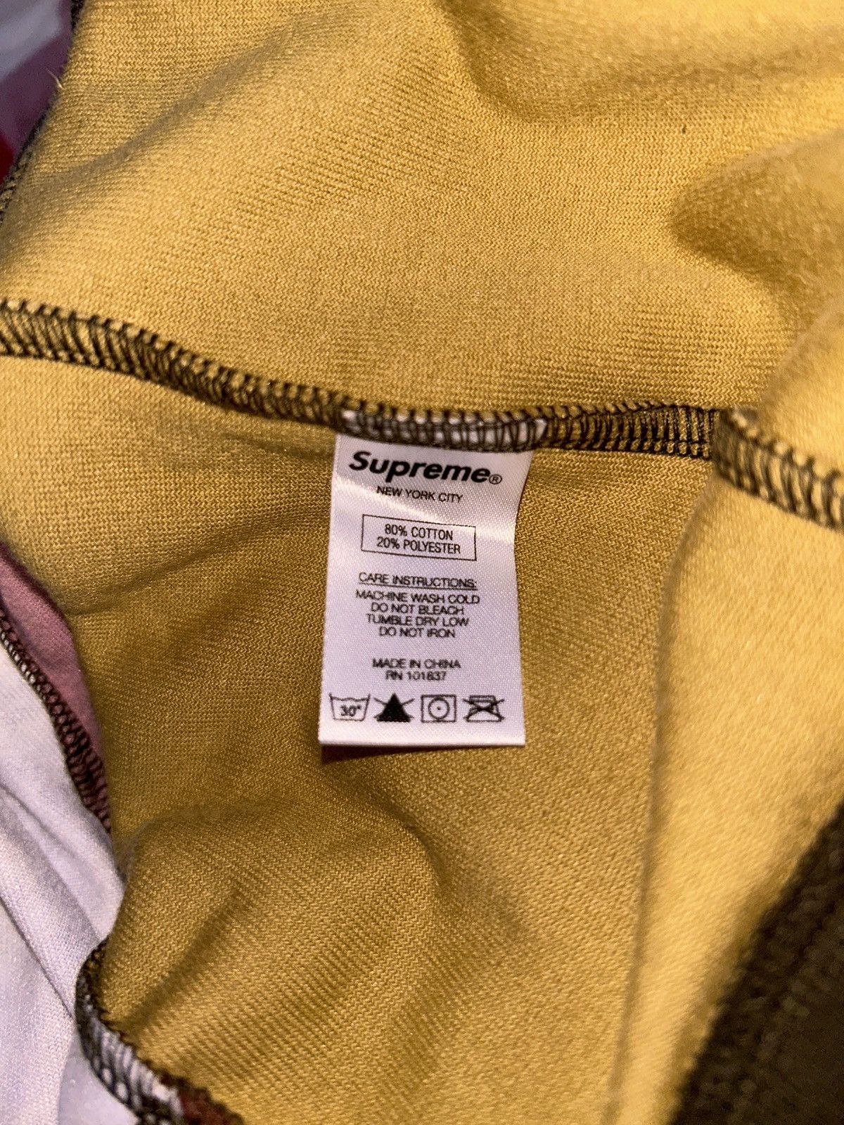 Supreme Supreme Patchwork Velour L/S Polo Size US XL / EU 56 / 4 - 6 Thumbnail
