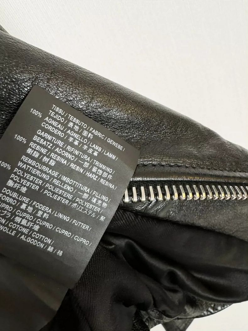 Saint Laurent Paris Saint Laurent Paris Blood Tooth Leather Jacket 2505-Nextarr Size XS / US 0-2 / IT 36-38 - 5 Thumbnail