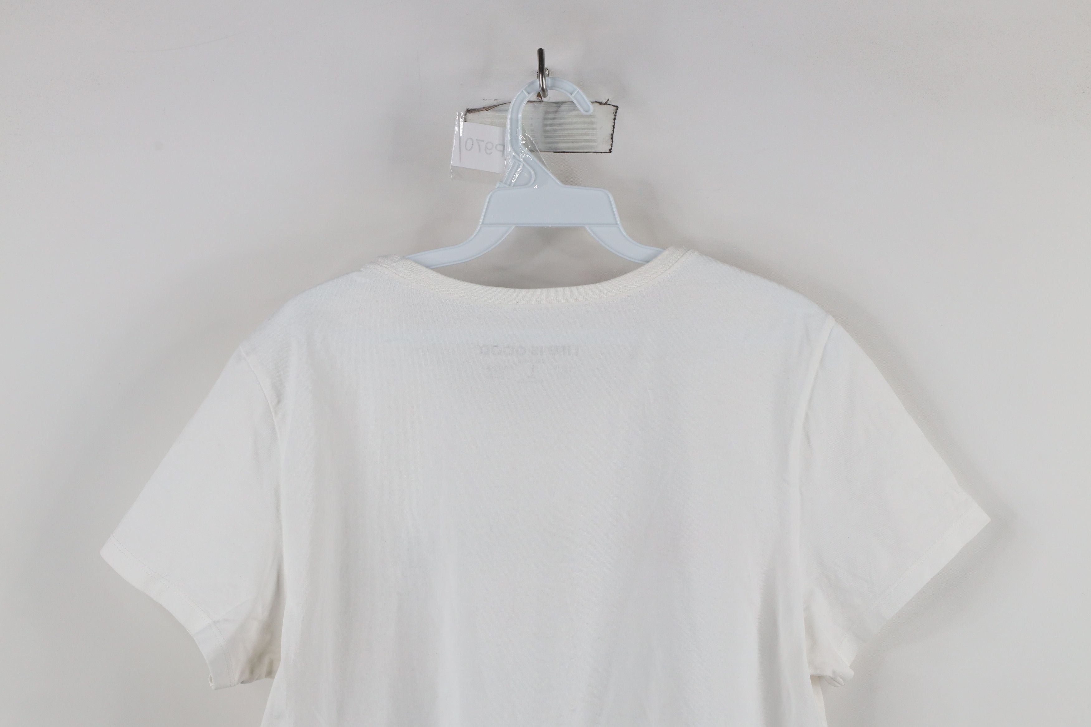 Life is Good × Vintage Life Is Good Crusher Rainbow Flower Short Sleeve T-Shirt Size L / US 10 / IT 46 - 10 Thumbnail