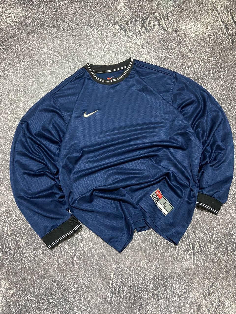 Vintage Vintage Nike team 90s football long sleeve jersey Size US L / EU 52-54 / 3 - 1 Thumbnail