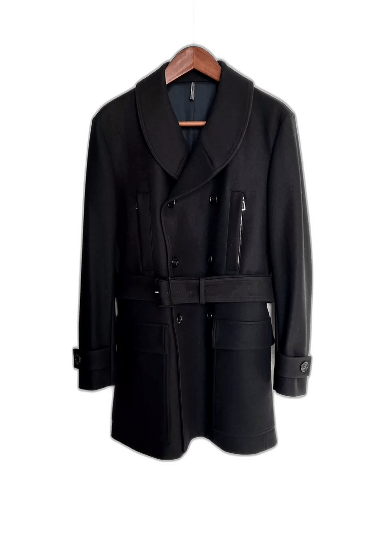 Dior Dior Double Breasted Wool Coat-2506 Size US L / EU 52-54 / 3 - 1 Thumbnail
