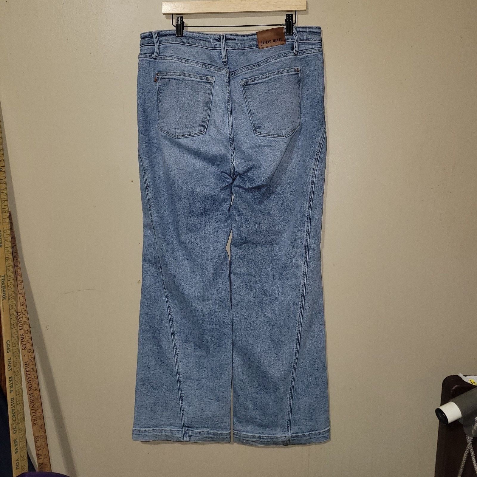 Judy Blue Judy Blue Los Angeles Flare Jeans 15/32 Bells Blue Denim Size 32" / US 10 / IT 46 - 6 Thumbnail