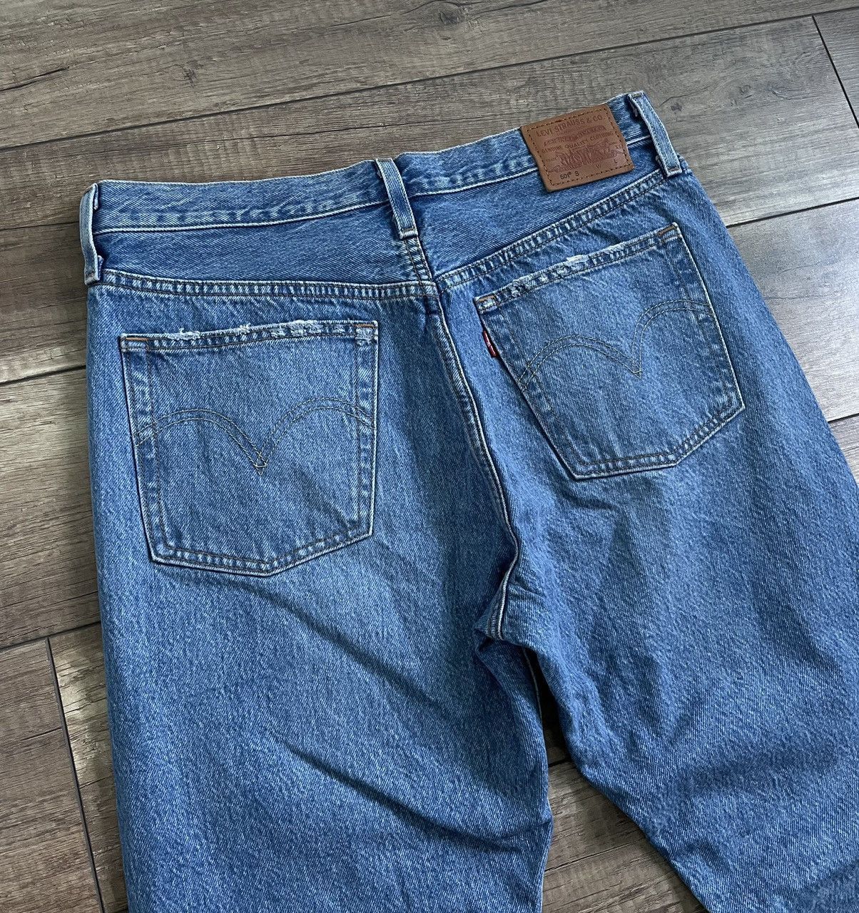 Levi's Levi’s 501 S Distressed Jeans Denim Pants Size US 32 / EU 48 - 5 Thumbnail