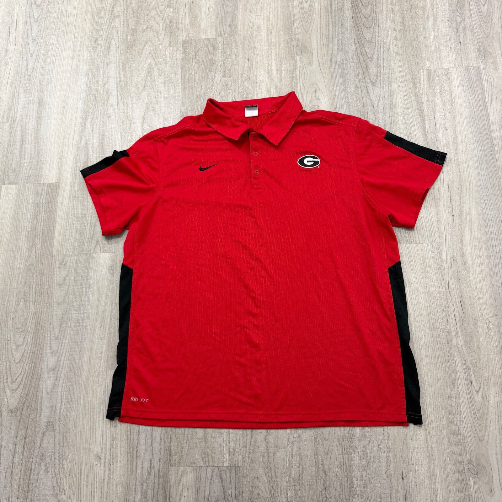 Nike Nike University of Georgia Bulldogs Polo Shirt Men's 2XL Size US XXL / EU 58 / 5 - 1 Thumbnail