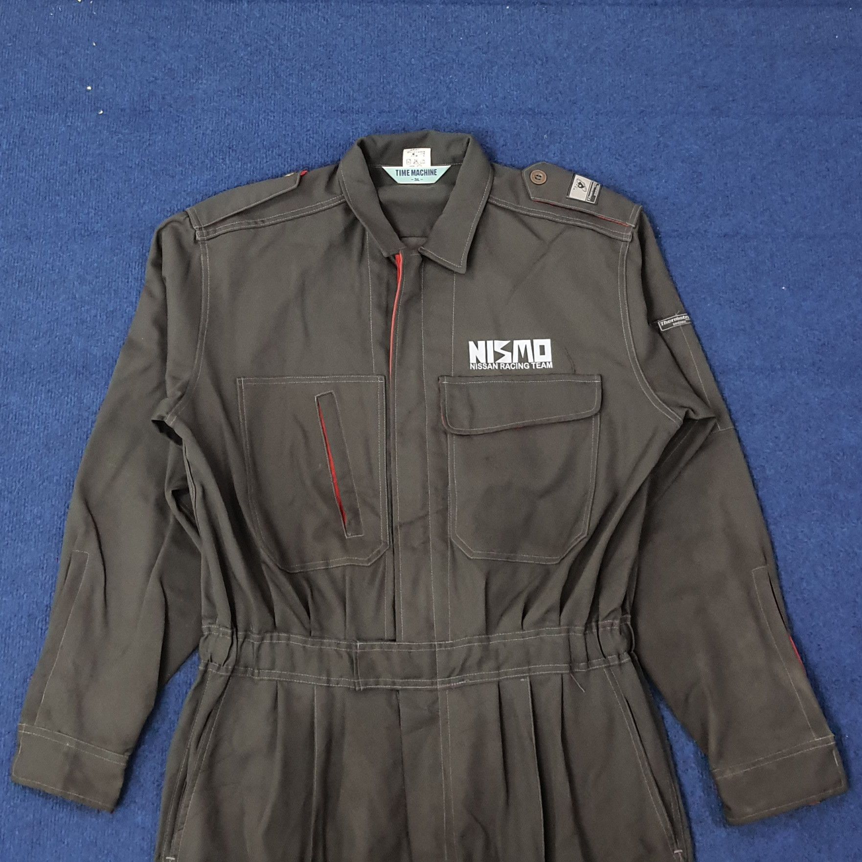 Japanese Brand Vintage NISMO Nissan Racing Motorsports Coverall C254N17 Size US L / EU 52-54 / 3 - 3 Thumbnail