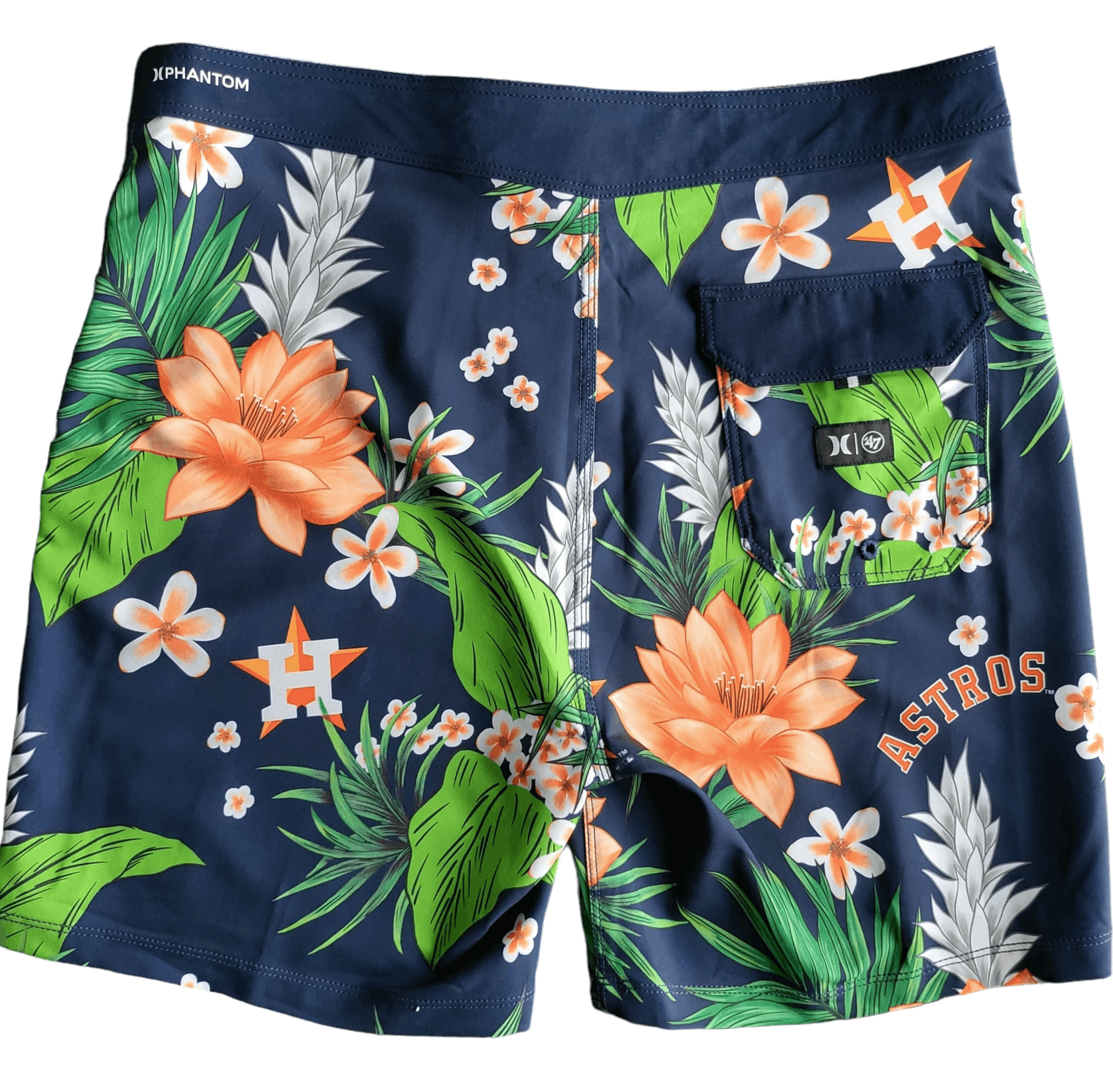 Hurley NWT Houston Astros Hurley x '47 Phantom Tailgate Swim Shorts Size US 30 / EU 46 - 6 Thumbnail