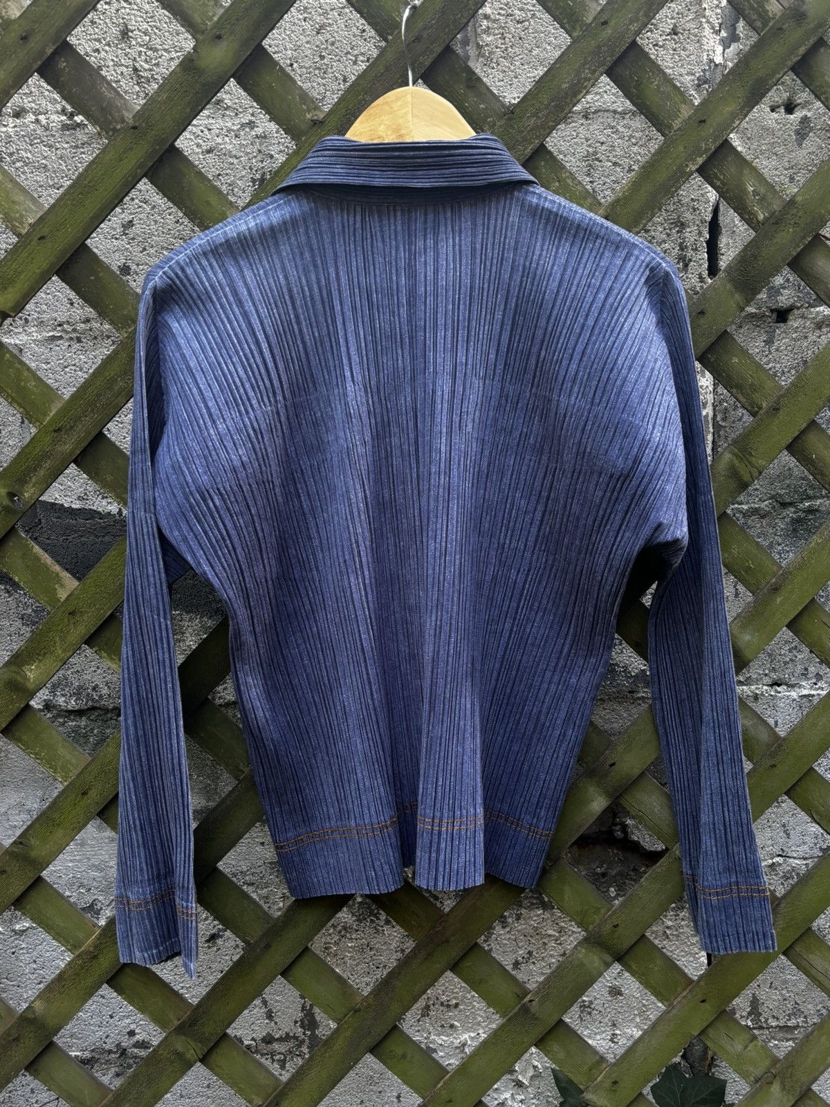Issey Miyake × Pleats Please Issey Miyake Issey Miyake Pleats Please Trompe l'oeil Longsleeve Size M / US 6-8 / IT 42-44 - 2 Thumbnail