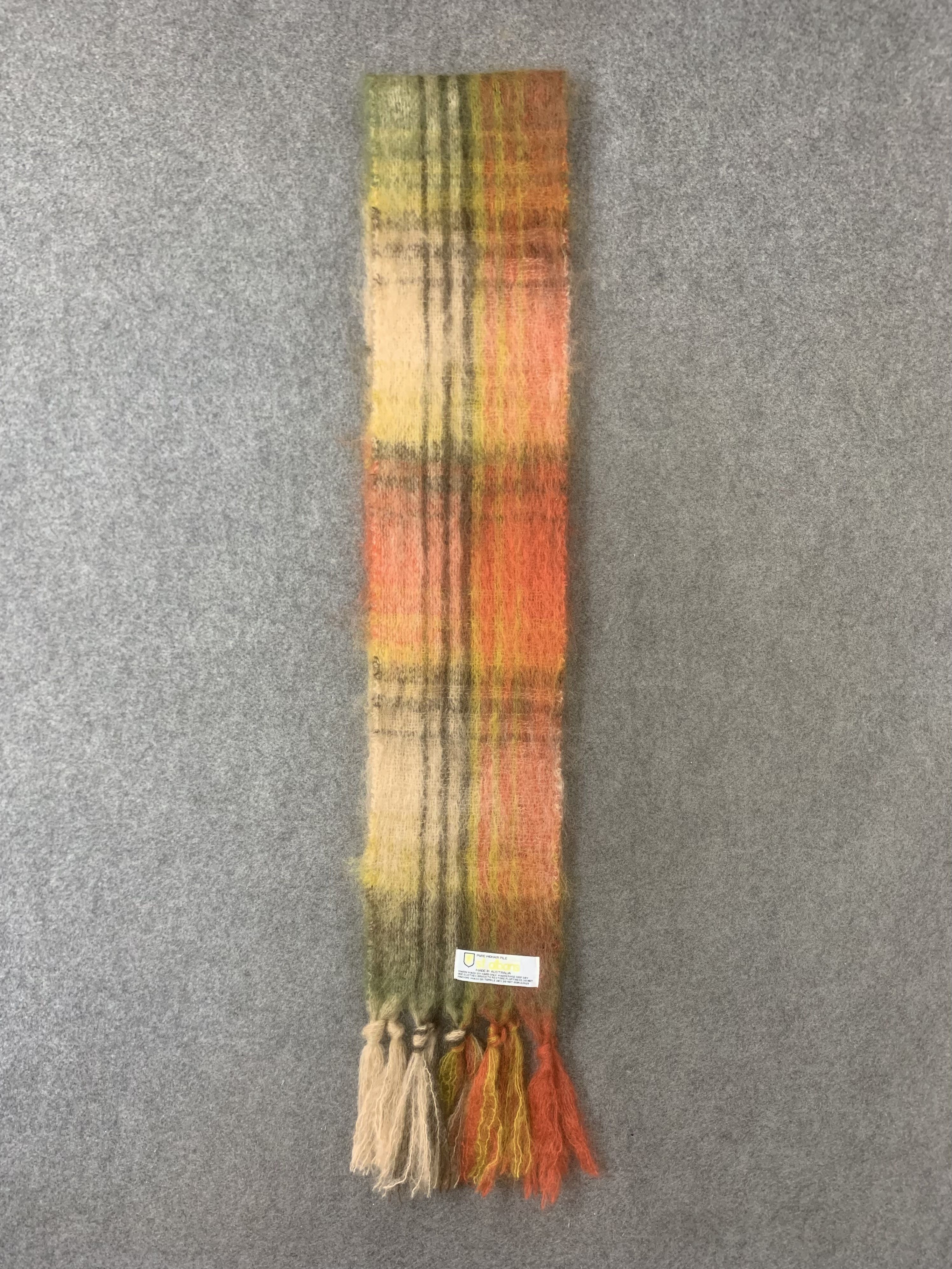 Vintage St. Albans Scarf Mohair Muffler Neck Wrap BL9281 Size ONE SIZE - 2 Thumbnail
