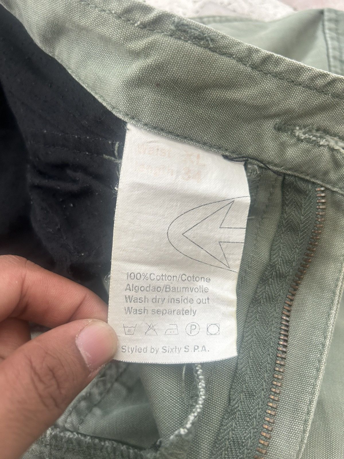 Japanese Brand K-Dist Japan Vintage Fatigue Cargo Pants Size US 34 / EU 50 - 8 Thumbnail