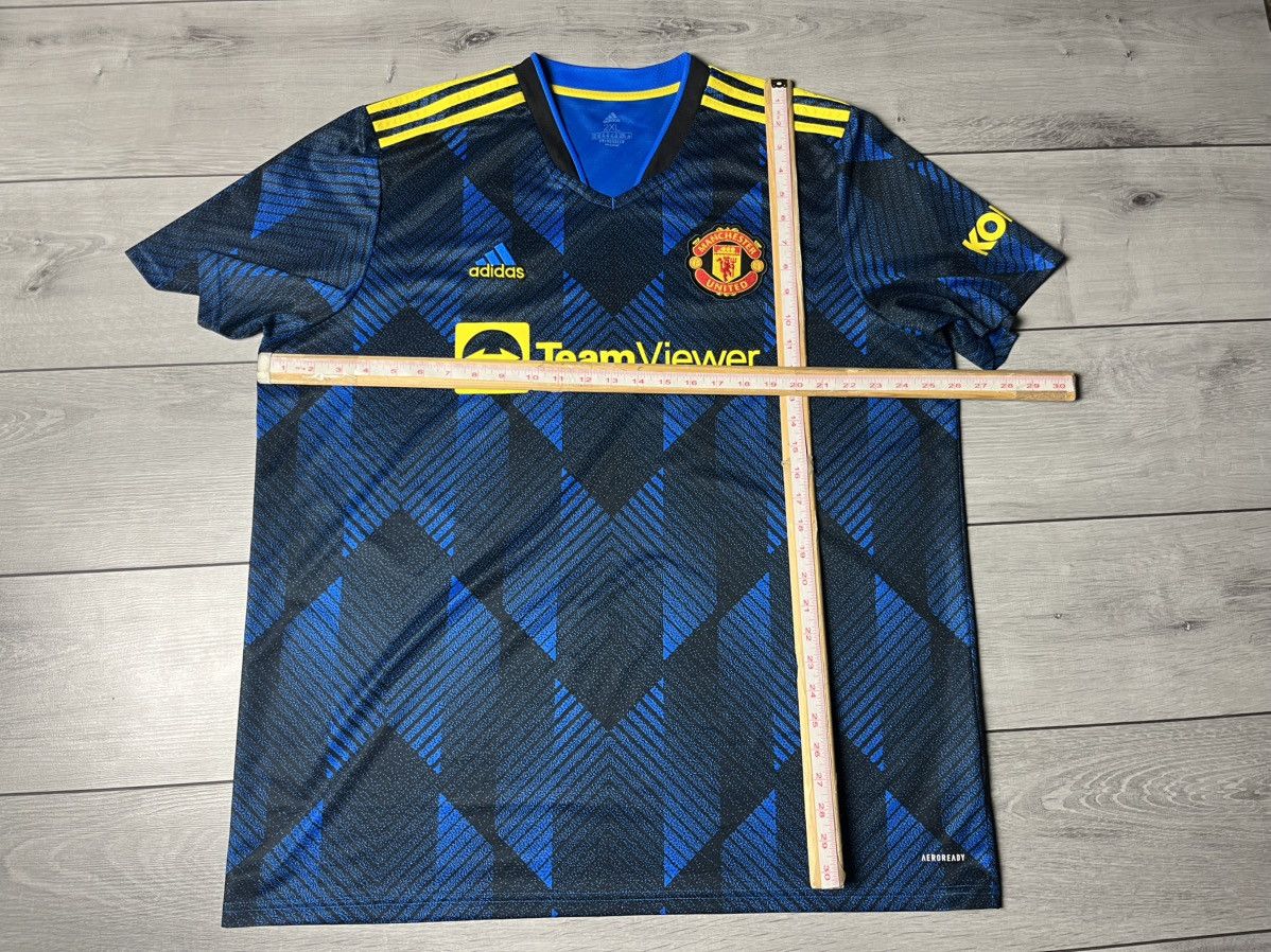 Adidas Adidas Manchester United 2021-22 Third Soccer Jersey Size US XXL / EU 58 / 5 - 6 Thumbnail