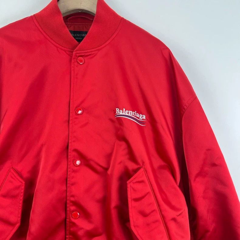 Balenciaga Balenciaga Front and Back Embroidered Cola Letter Logo Fli Size US XS / EU 42 / 0 - 5 Thumbnail