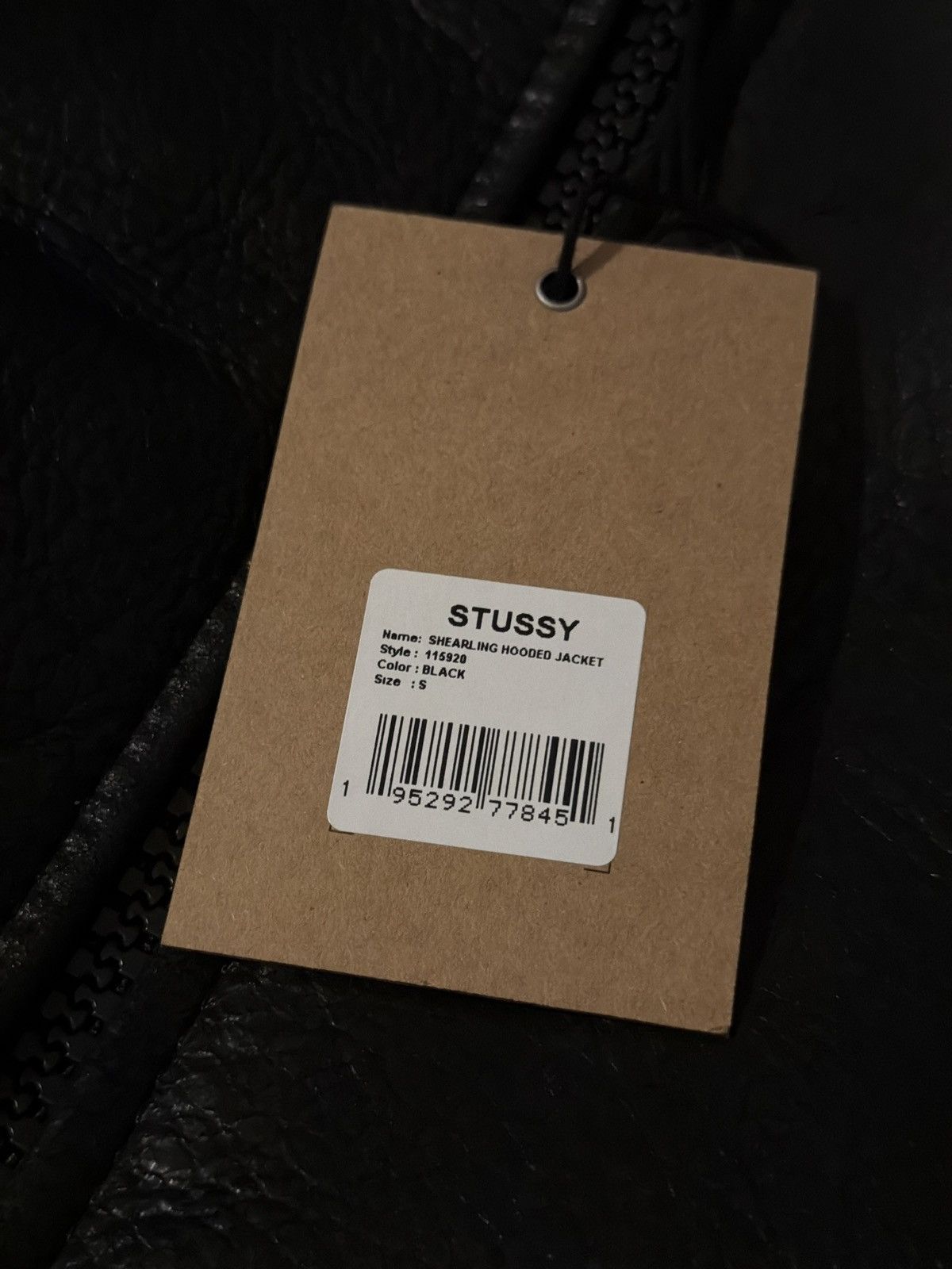Stussy Stussy leather shearling hooded zip up jacket small Size US S / EU 44-46 / 1 - 3 Thumbnail