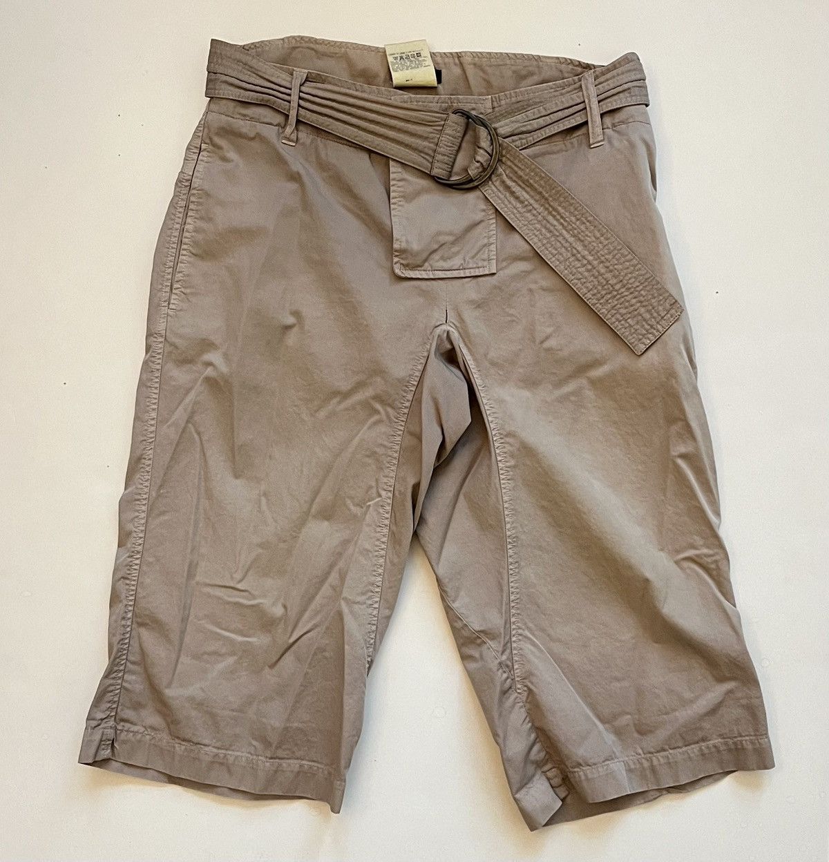 Other Exte Woven Belt Short, Italian, Men Small ,Cotton Woven Size US 29 - 4 Thumbnail