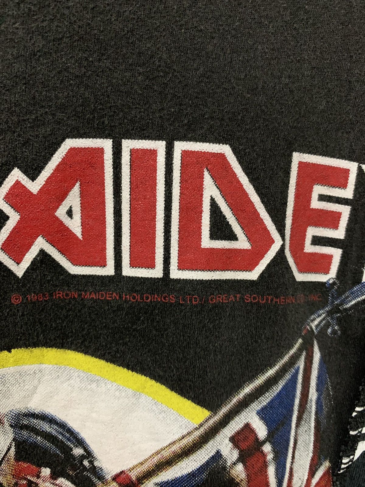 Band Tees Iron Maiden Custom Shirt Big Size Size US XXL / EU 58 / 5 - 5 Thumbnail