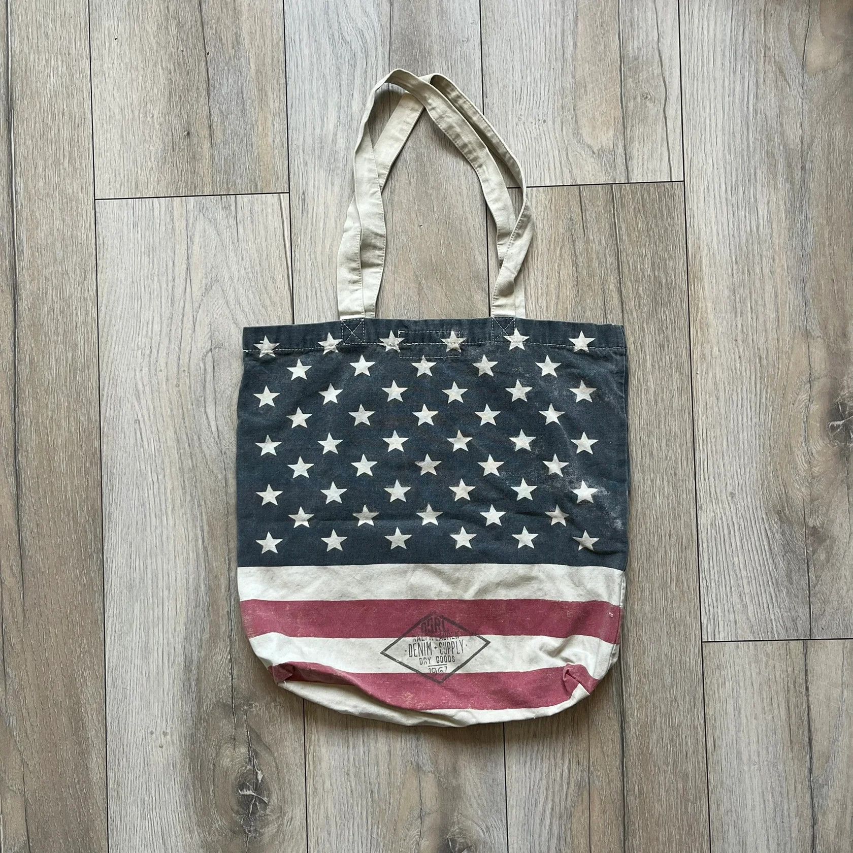 Denim & Supply Ralph Lauren Ralph Lauren Denim & Supply USA Flag Tote bag Size ONE SIZE - 2 Thumbnail