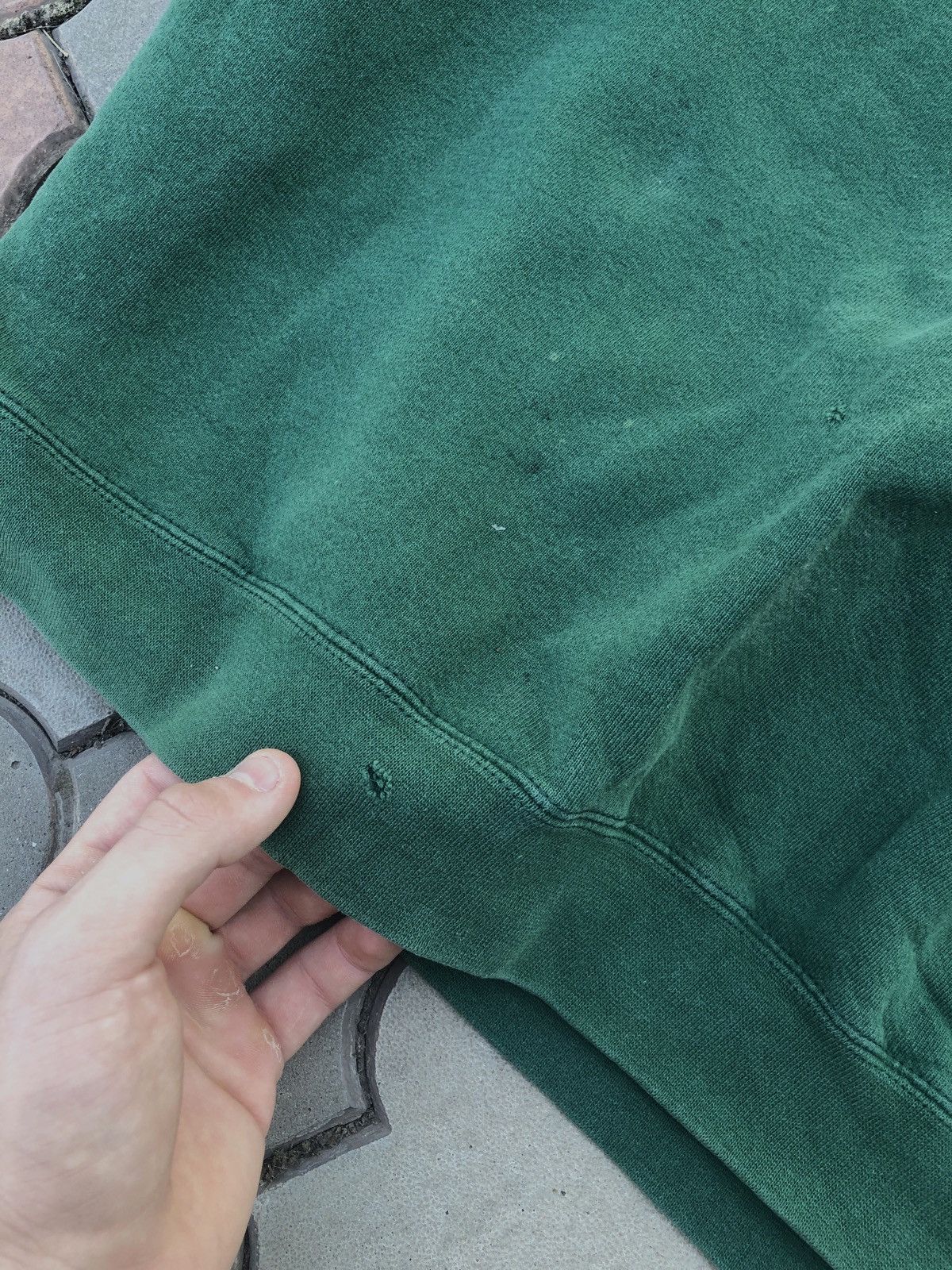 Nike × Vintage Vintage Y2K Nike Packers Center Swoosh Sweatshirt Size US L / EU 52-54 / 3 - 5 Thumbnail