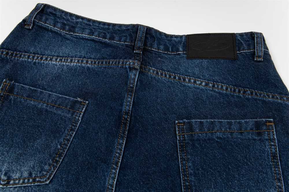 Japanese Brand × Jean Men's deconstructed street loose wide-leg scimitar jeans y2k Size US 32 / EU 48 - 5 Thumbnail