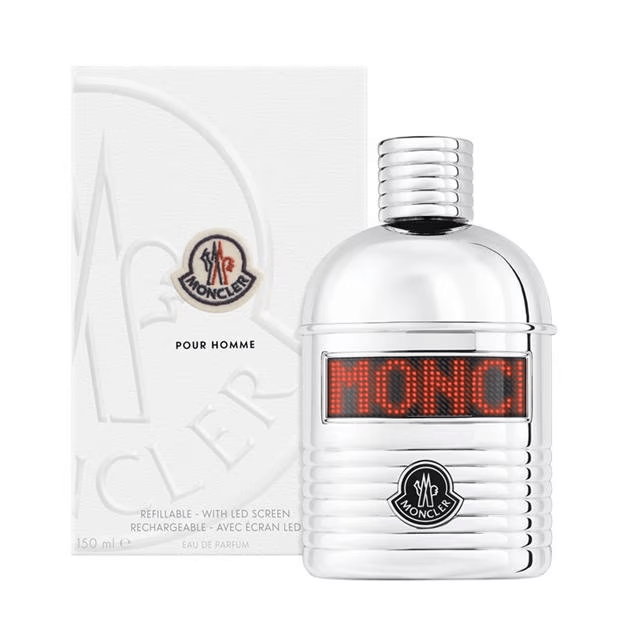 Moncler Pour Homme Eau de Parfum with LED Digital Screen 150ml Size ONE SIZE - 3 Thumbnail