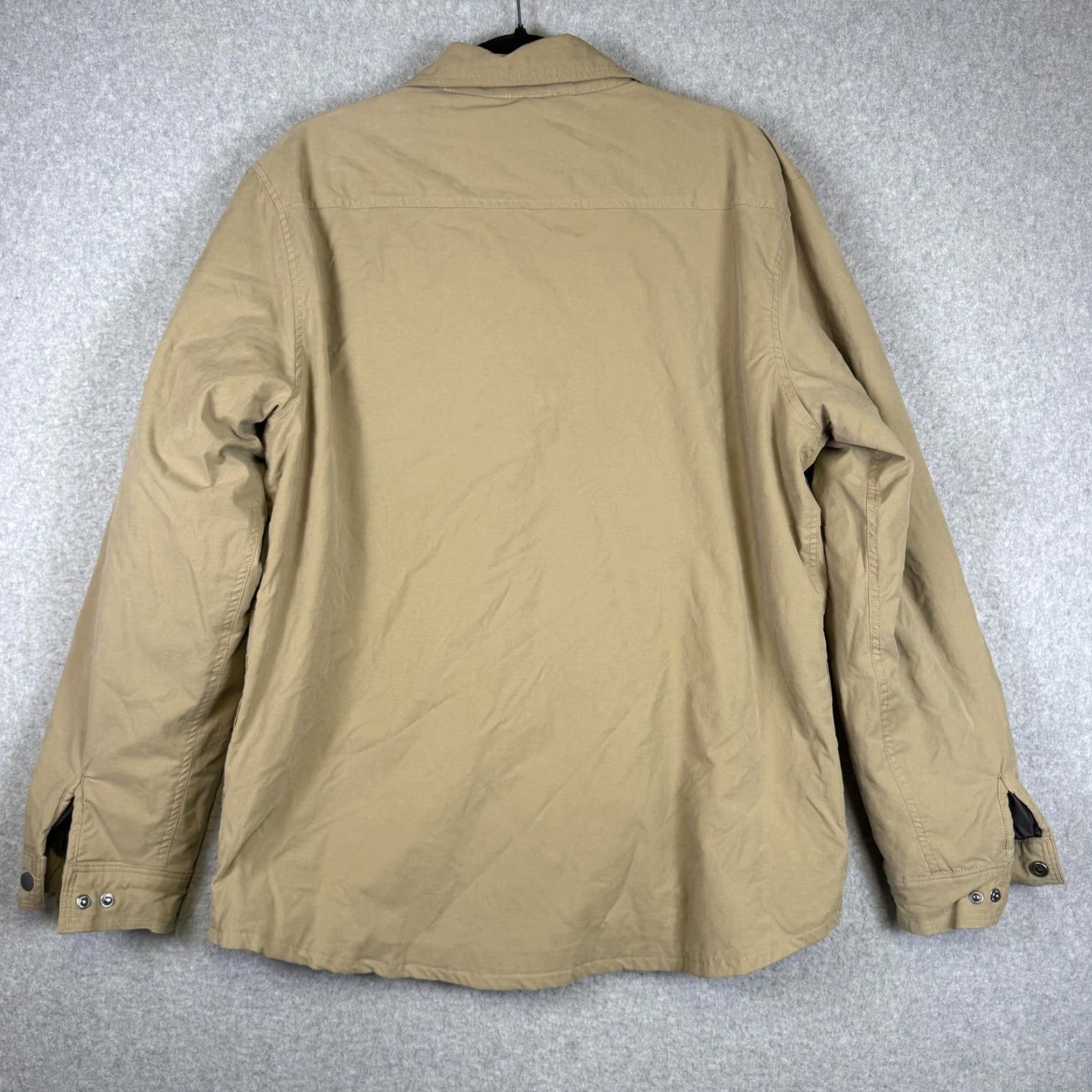 Eddie Bauer Eddie Bauer Jacket Tan Blanket Lined Button Up Chore Coat, Size L, Men’s, Regular, Cotton Blend, Basic Jacket Size US L / EU 52-54 / 3 - 7 Thumbnail