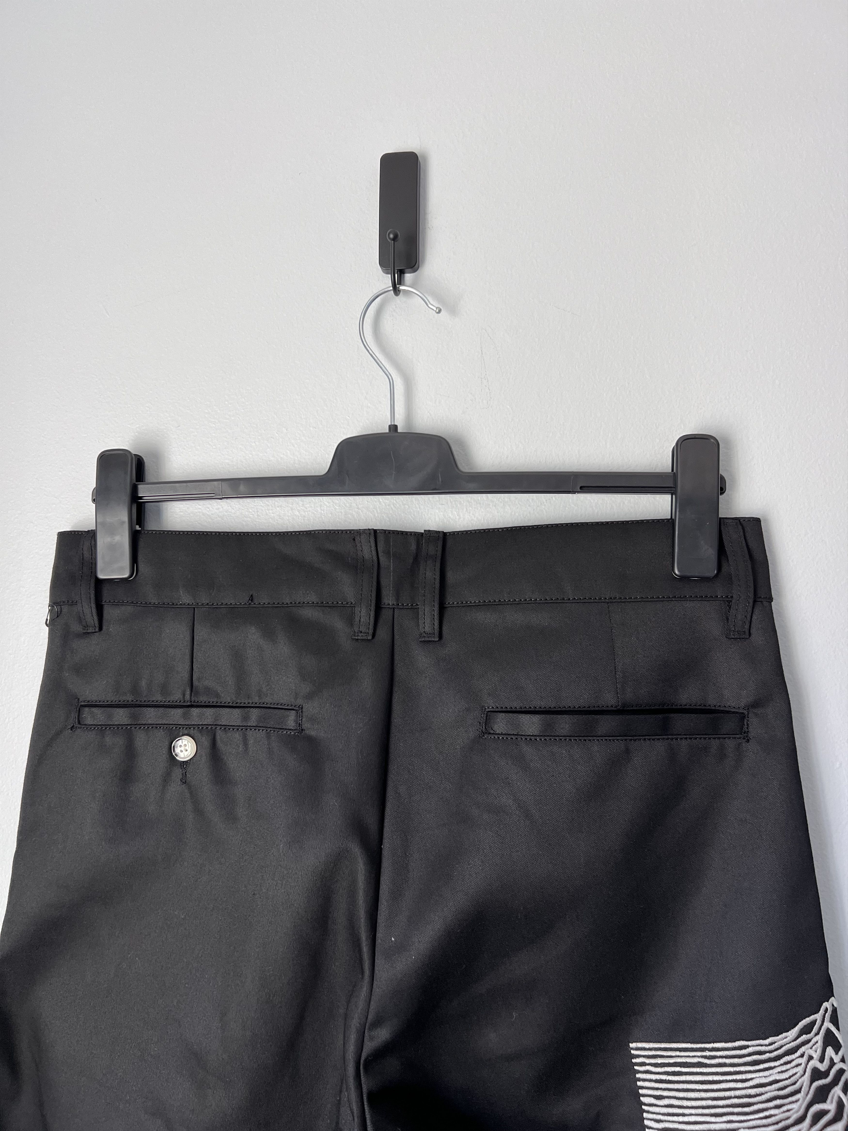 Joy Division × Pleasures Pleasures Joy Division Shadow Play Work Pants in Black Size US 34 / EU 50 - 5 Thumbnail