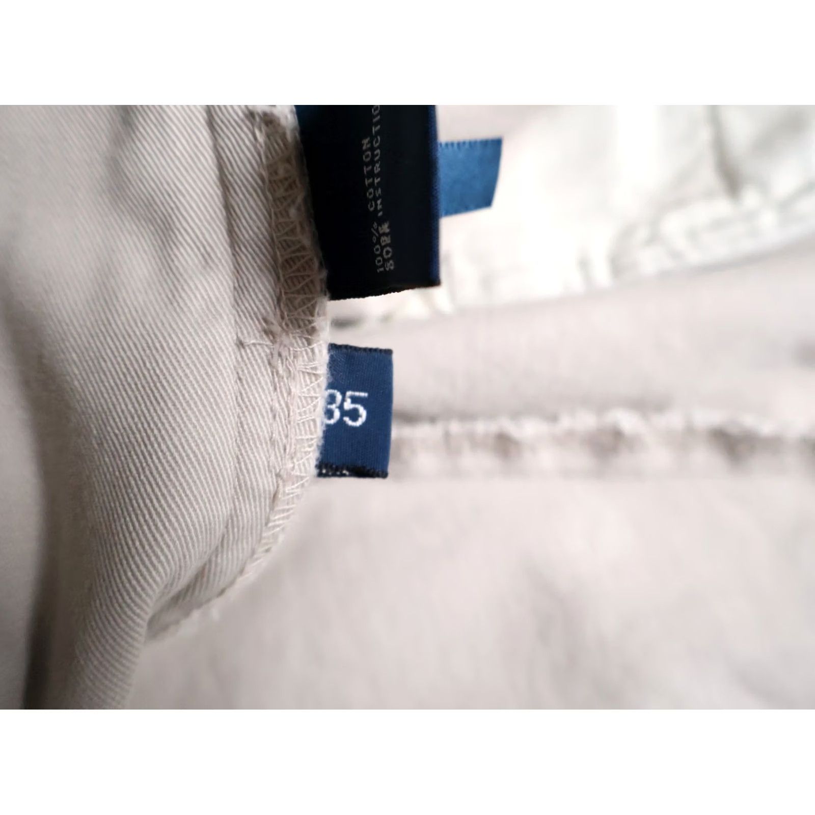 Polo Ralph Lauren Polo Ralph Lauren Pleated Shorts Men 33 X 8 Beige Tyler 100% Cotton (35 Tag) Size US XS / EU 42 / 0 - 4 Thumbnail