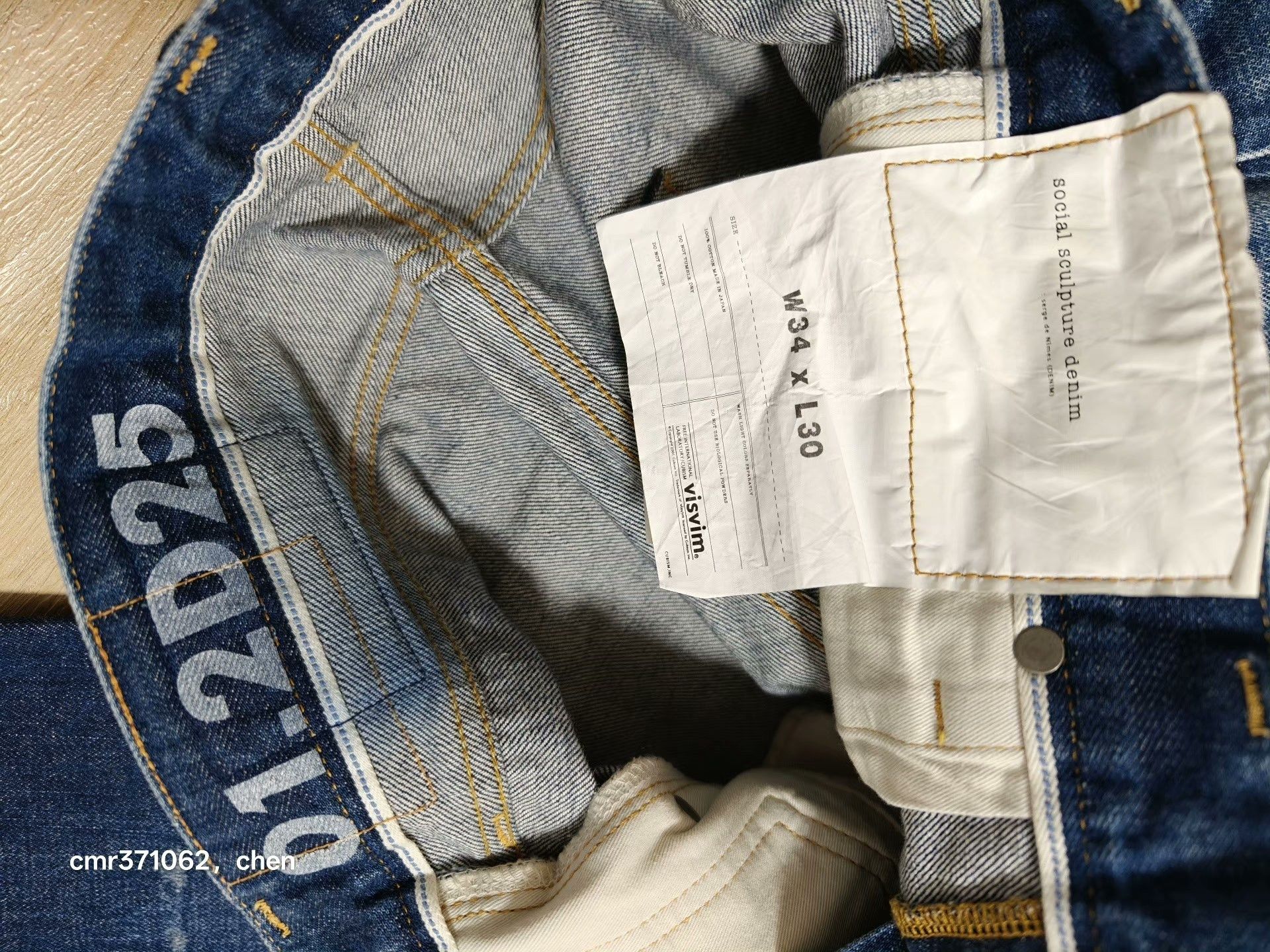 Visvim VISVIM 21SS 01 Slim D25 Jeans Size US 28 / EU 44 - 7 Thumbnail