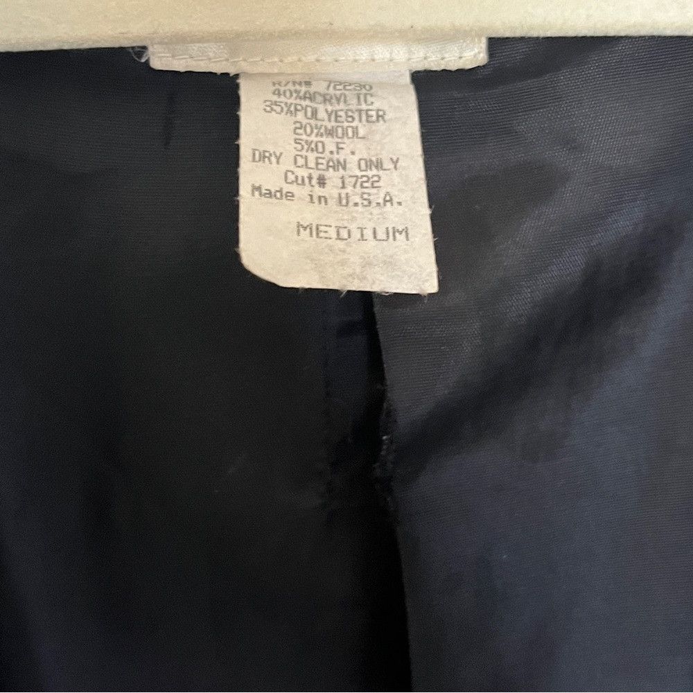 Designer Vintage Women’s Touch Suit Jacket Blazer Grey Black Medium Size M / US 6-8 / IT 42-44 - 4 Thumbnail