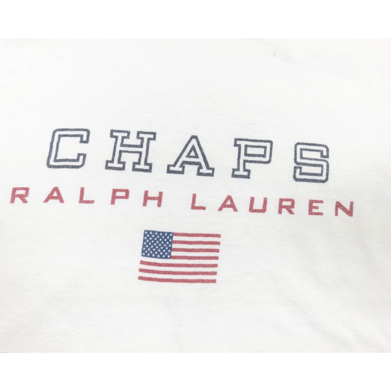 Ralph Lauren VINTAGE Ralph Lauren Shirt Adult Large White Short Sleeve V-Neck Ringer Mens Size US L / EU 52-54 / 3 - 2 Thumbnail