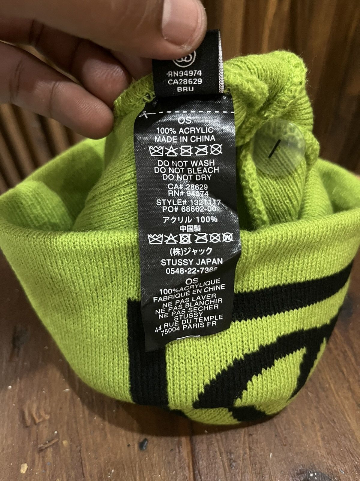 Stussy Stussy ss link Skullcap beanie hat Size ONE SIZE - 5 Thumbnail