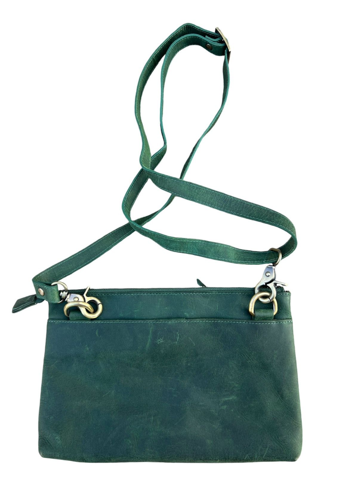 Leather Hallelujah Japan Scratches Patina Leather Sacoche Bag Size ONE SIZE - 10 Thumbnail