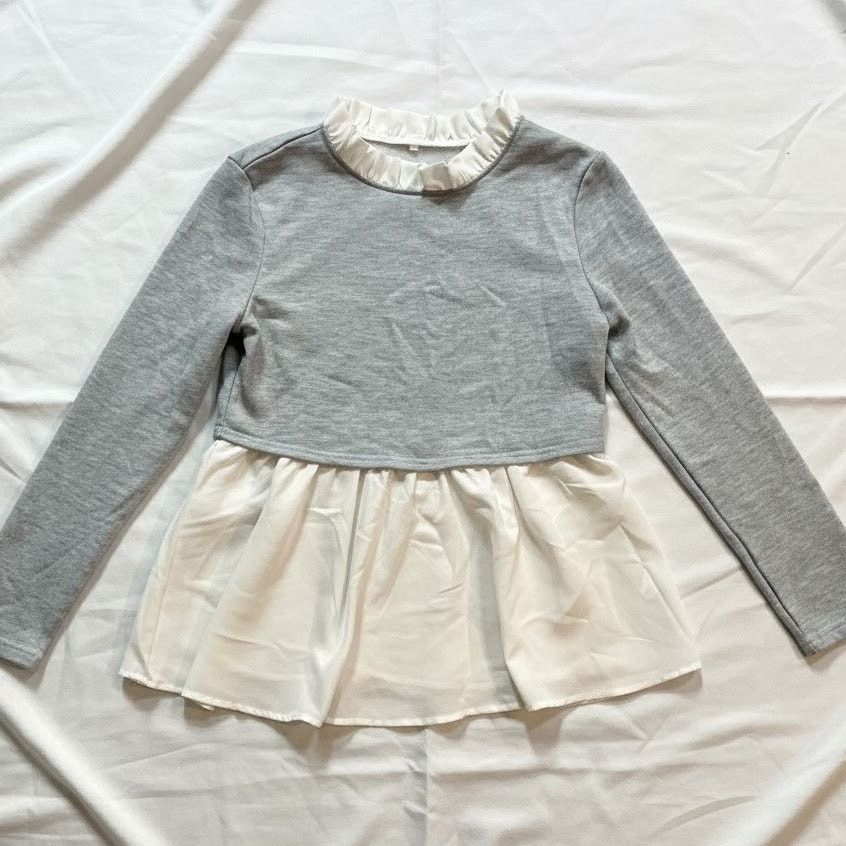 Other Gray Layered Pullover Sweater Top Womens Medium Size M / US 6-8 / IT 42-44 - 1 Thumbnail