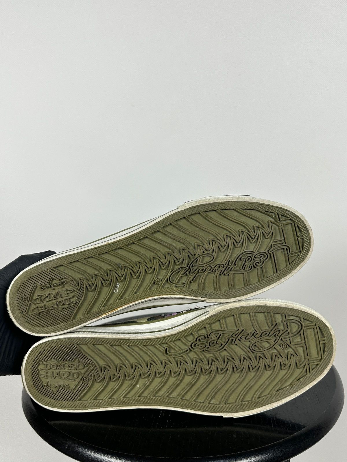 Ed Hardy Vintage Ed Hardy Y2K Camo Tattoo Graphic Slip On Sneakers Size US 11 / EU 44 - 24 Thumbnail