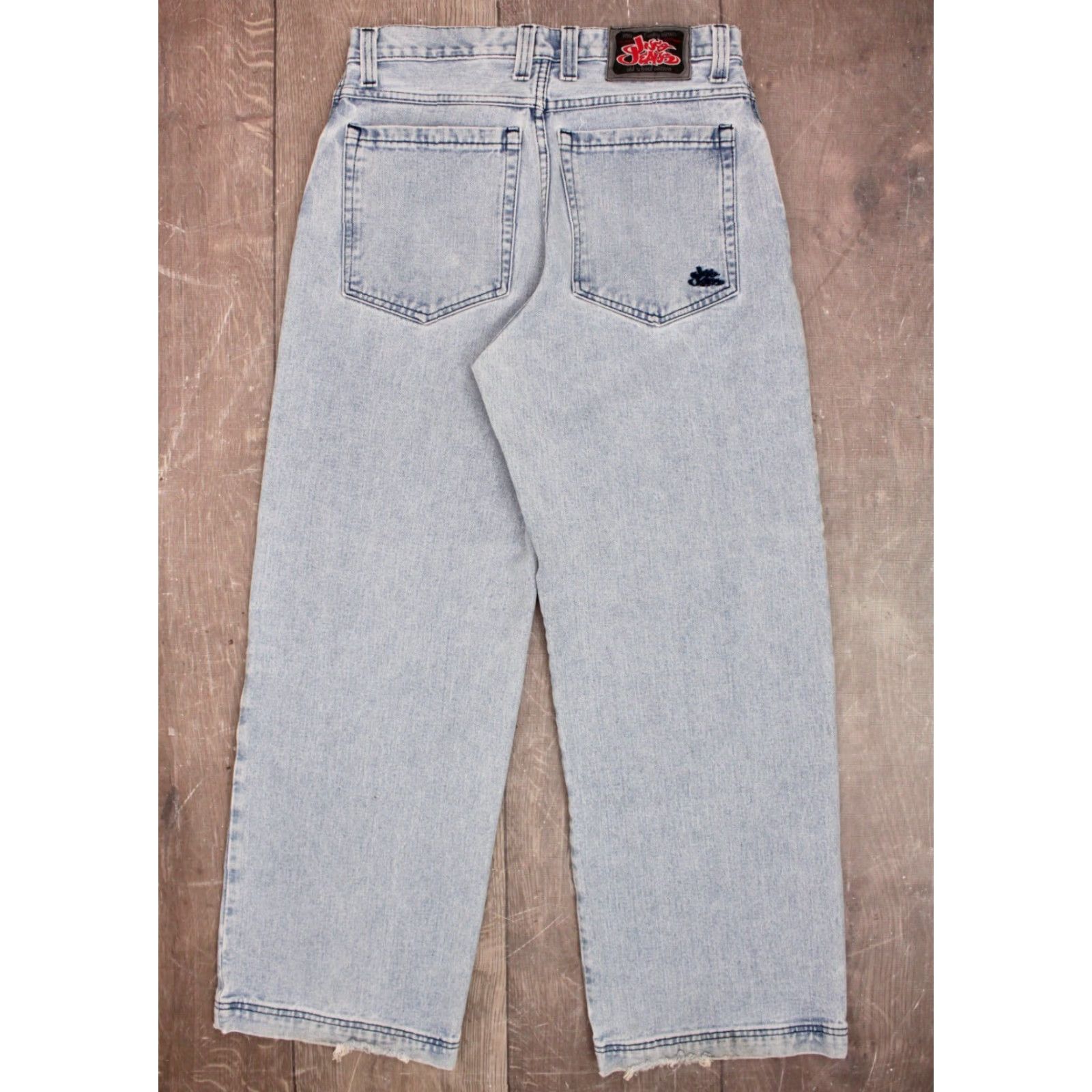 JNCO JNCO Jeans Men's VTG 1990s Wide Leg Sz 33x32 Blue 90s Basics Mens Size US 33 - 3 Thumbnail