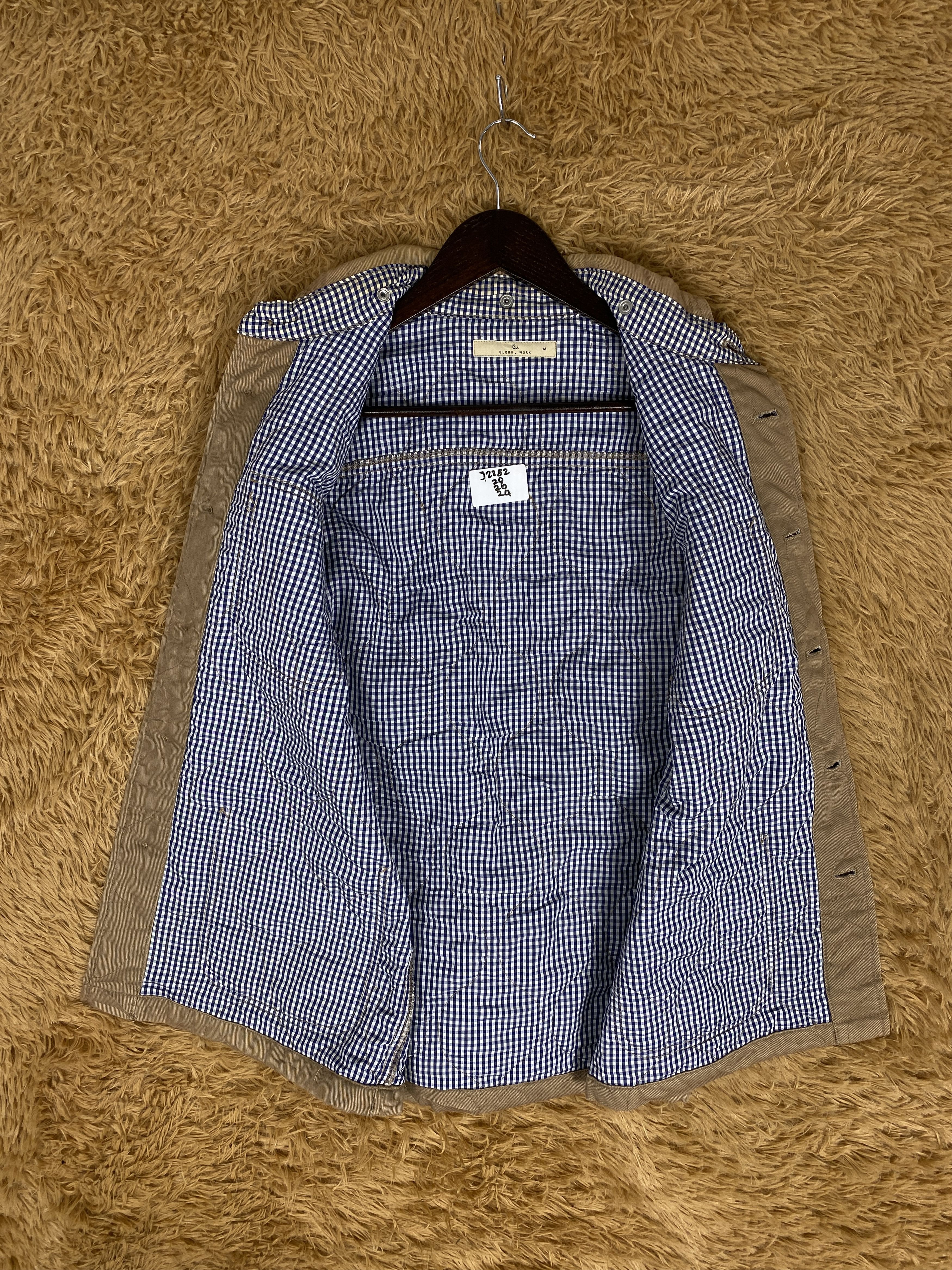 Global Work Vintage Global Work Quilted Flannel Lining Jacket J2282 Size US S / EU 44-46 / 1 - 6 Thumbnail