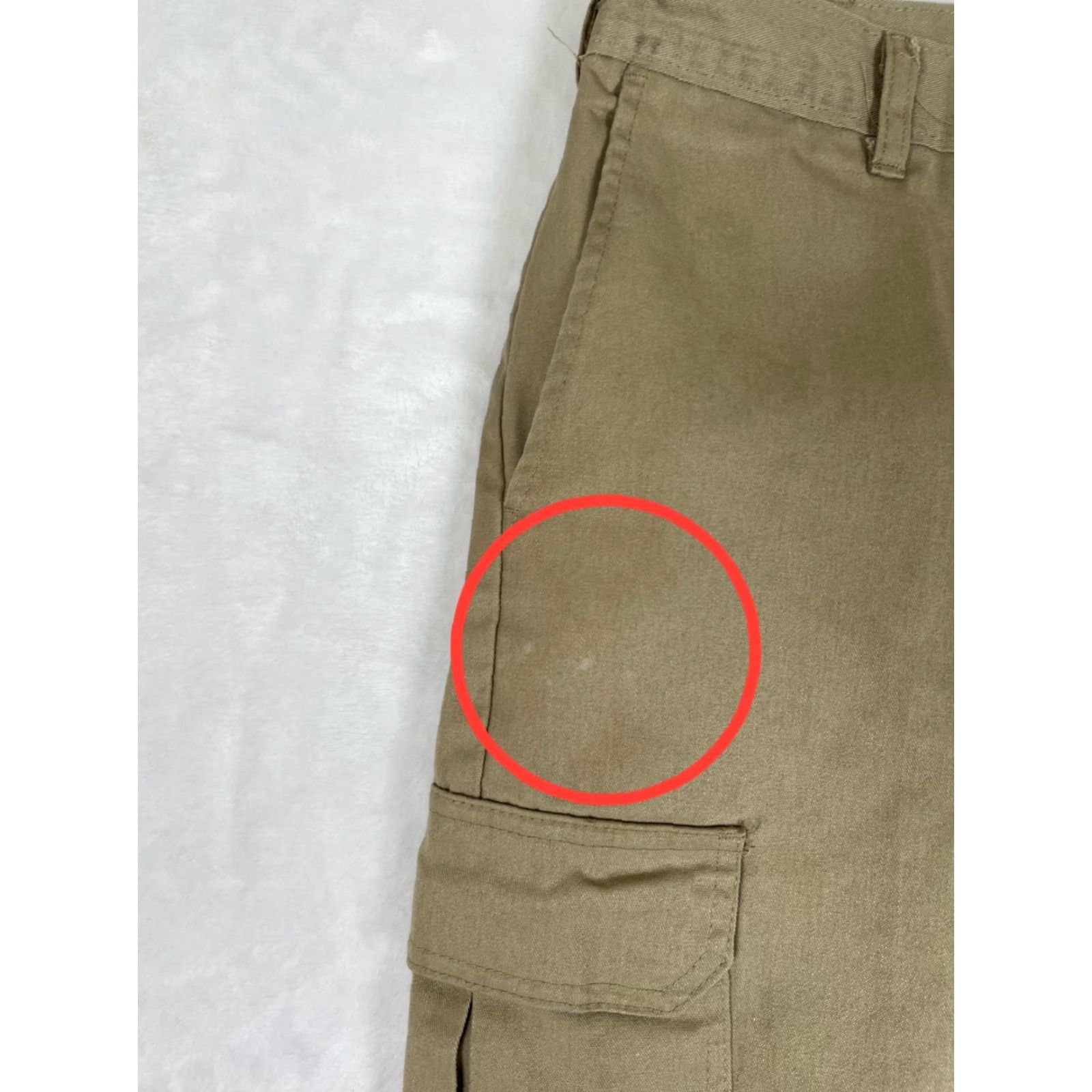 Dickies Dickies Cargo Pants Mens 36x32 Tan Khaki Cotton Blend Work Worker Cargo Pants Size US 36 / EU 52 - 3 Thumbnail