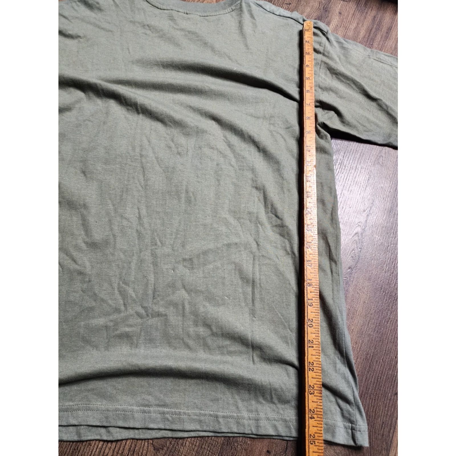 Vintage VINTAGE Lauri M Mens M PISA Italia 90s Art Cotton Embroidered Travel T-Shirt Green Size US M / EU 48-50 / 2 - 2 Thumbnail