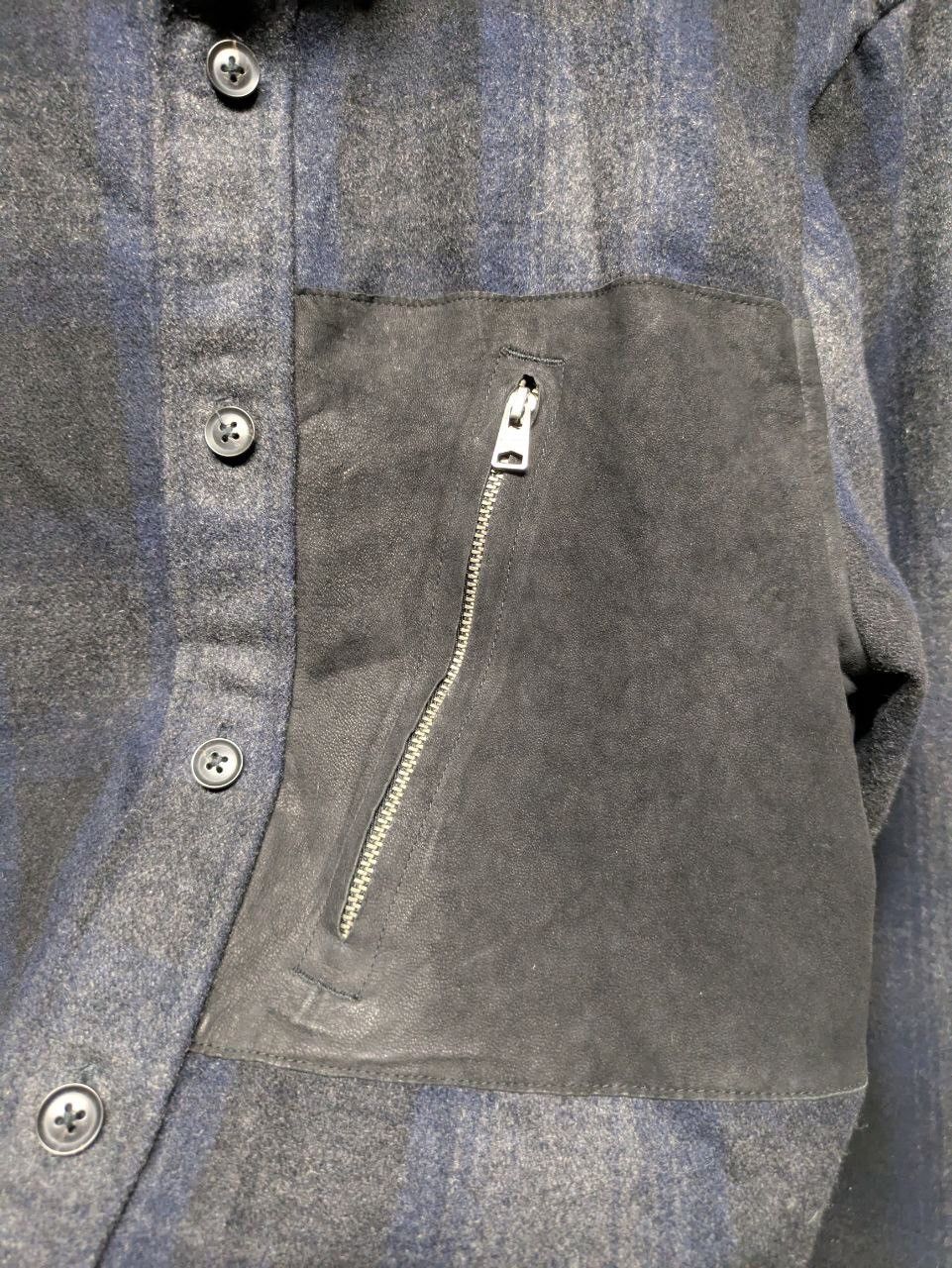 Allsaints Allsaints wool blend flannel shirt Size US M / EU 48-50 / 2 - 4 Thumbnail