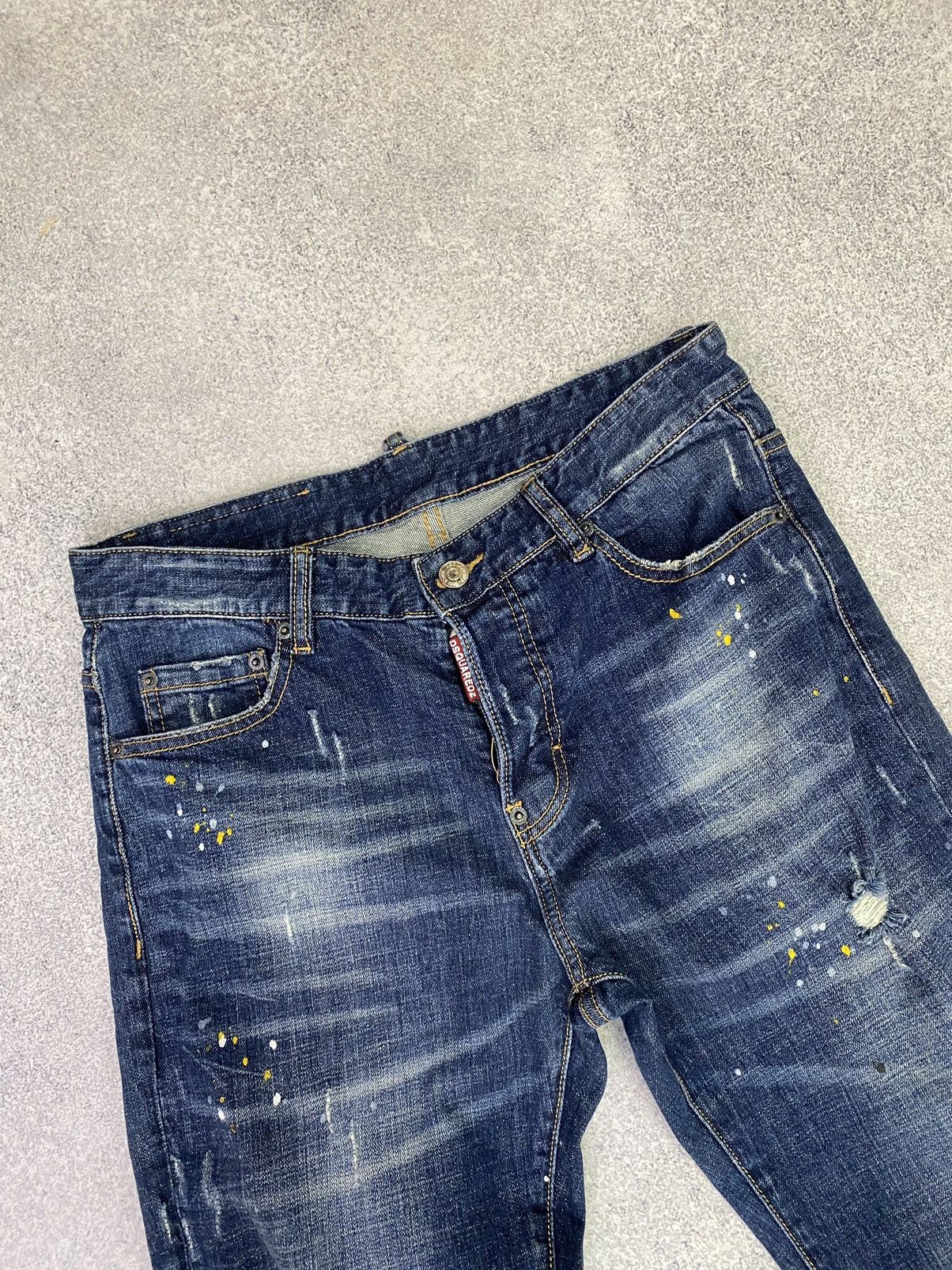 Designer × Dsquared2 × Vintage Vintage Dsquared2 Denim Blue Luxury Jeans Size US 32 / EU 48 - 4 Thumbnail