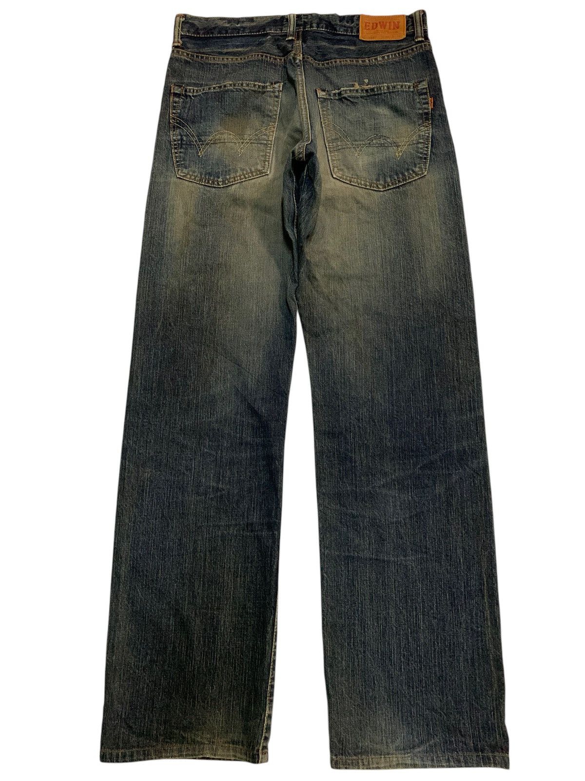 Edwin × If Six Was Nine × Kapital VINTAGE EDWIN 505Z SELVEDGE RUSTY JAPANASE DISTRESSED DENIM Size US 32 / EU 48 - 3 Thumbnail