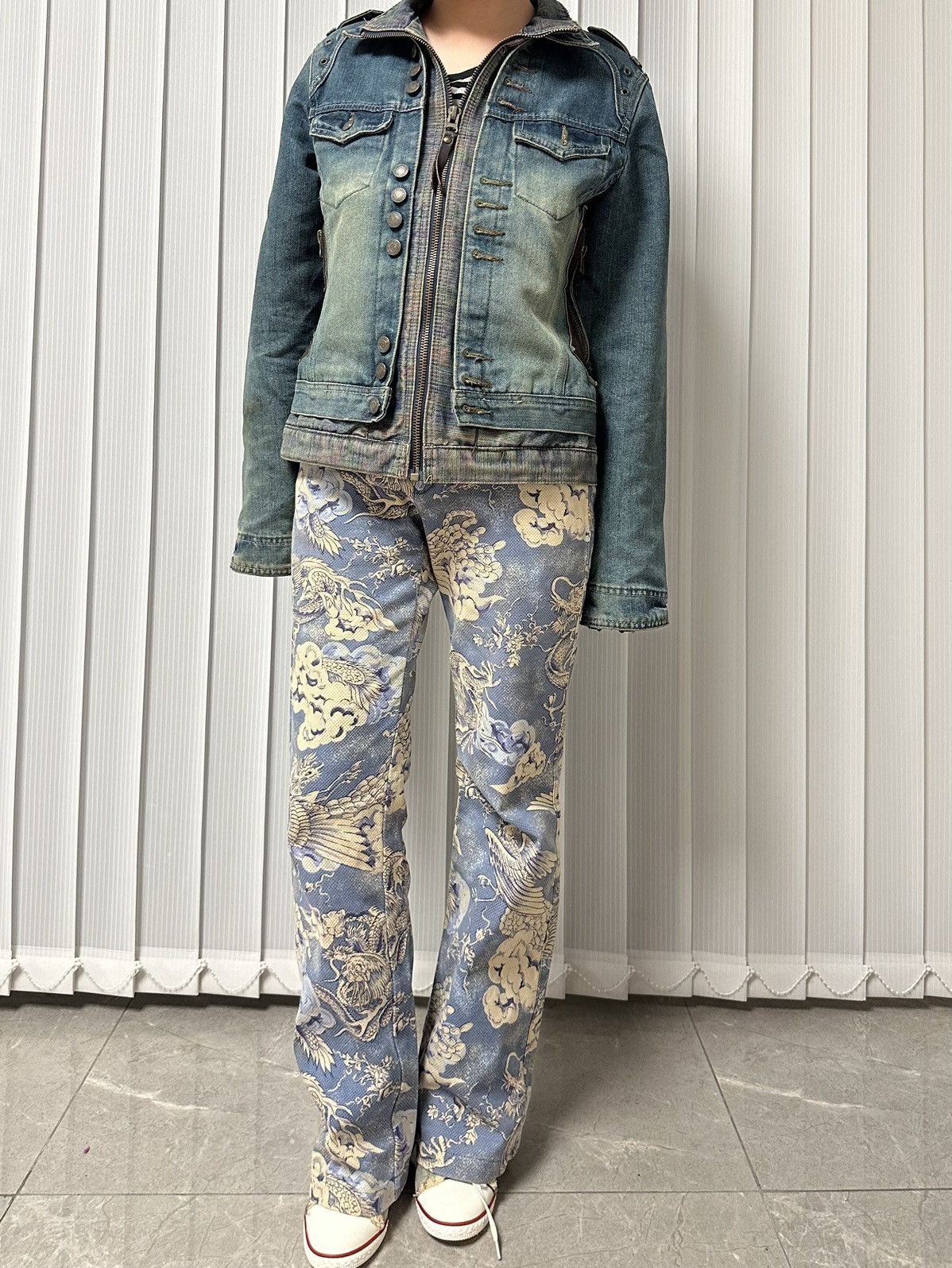 Hysteric Glamour × Japanese Brand × Vintage Batsu Japanese brand Size 26" / US 2 / IT 38 - 1 Thumbnail