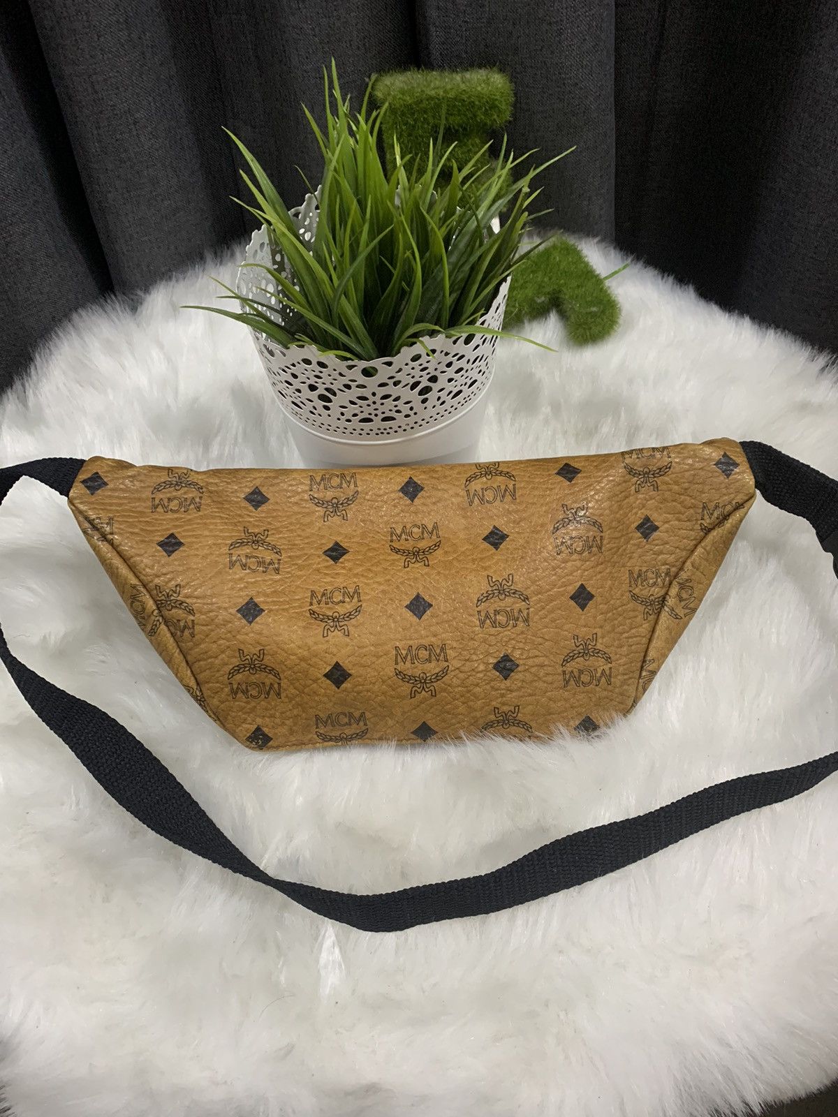 MCM VINTAGE!! Waist Bag Handmade MCM Monogram Size ONE SIZE - 5 Thumbnail