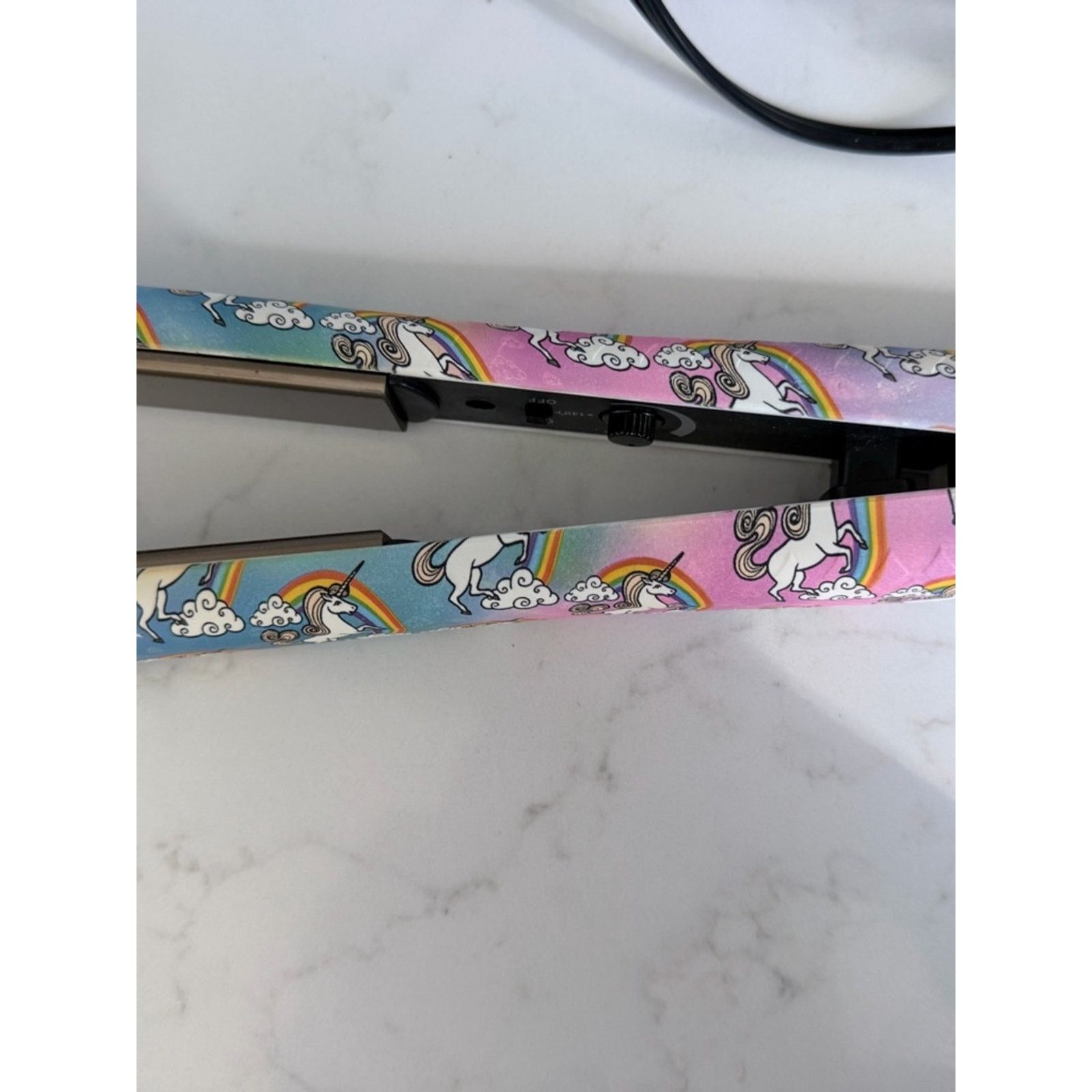 Other PYT Unicorn Rainbow Ceramic Flat Iron Hair Straightener 🎀 Size ONE SIZE - 4 Thumbnail