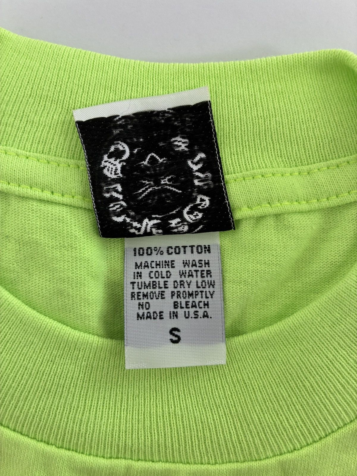Chrome Hearts Chrome Hearts Scroll Logo Staff Neon Green Size US S / EU 44-46 / 1 - 6 Thumbnail